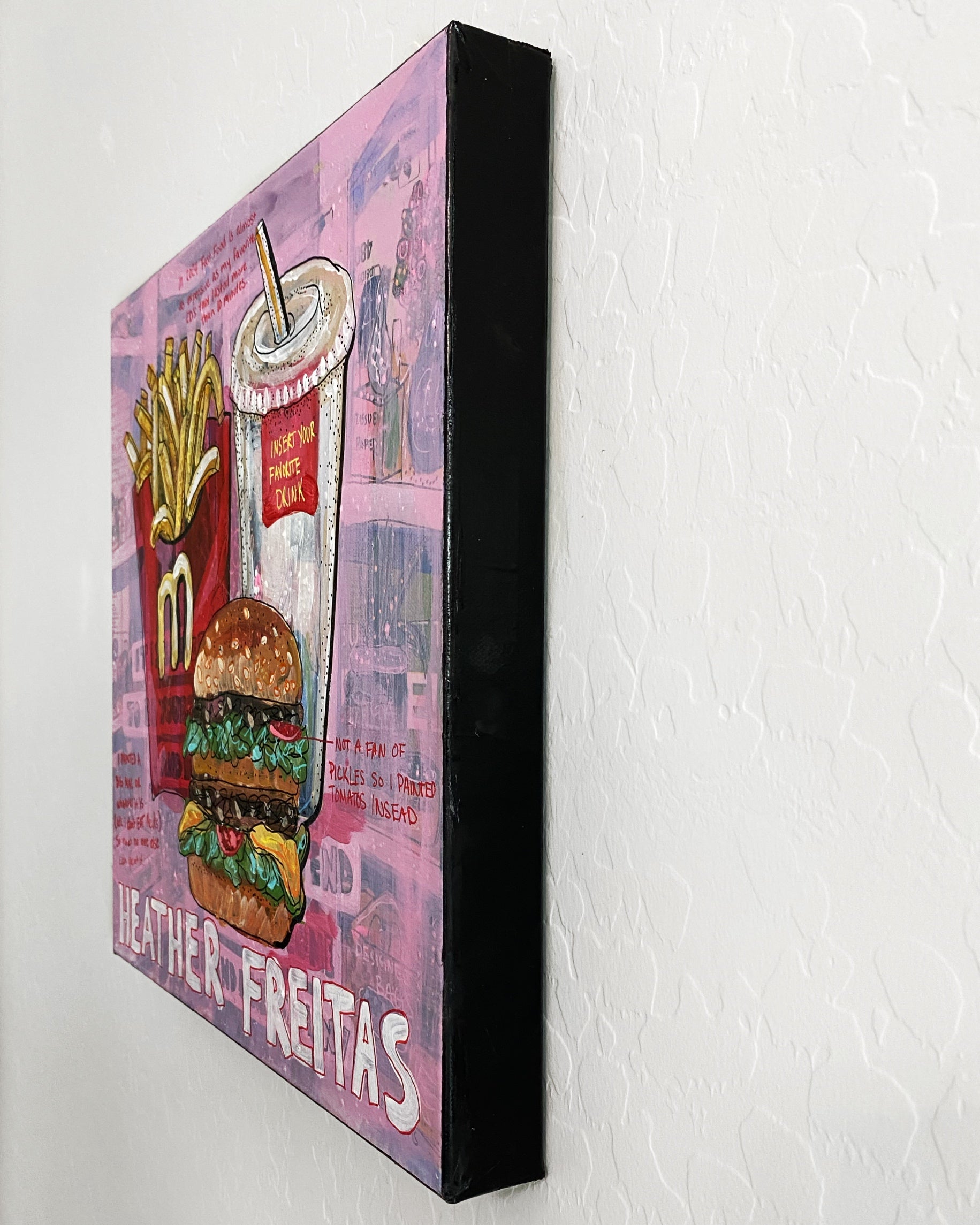 I Painted A Big Mac Or Whatever ( Original Painting )