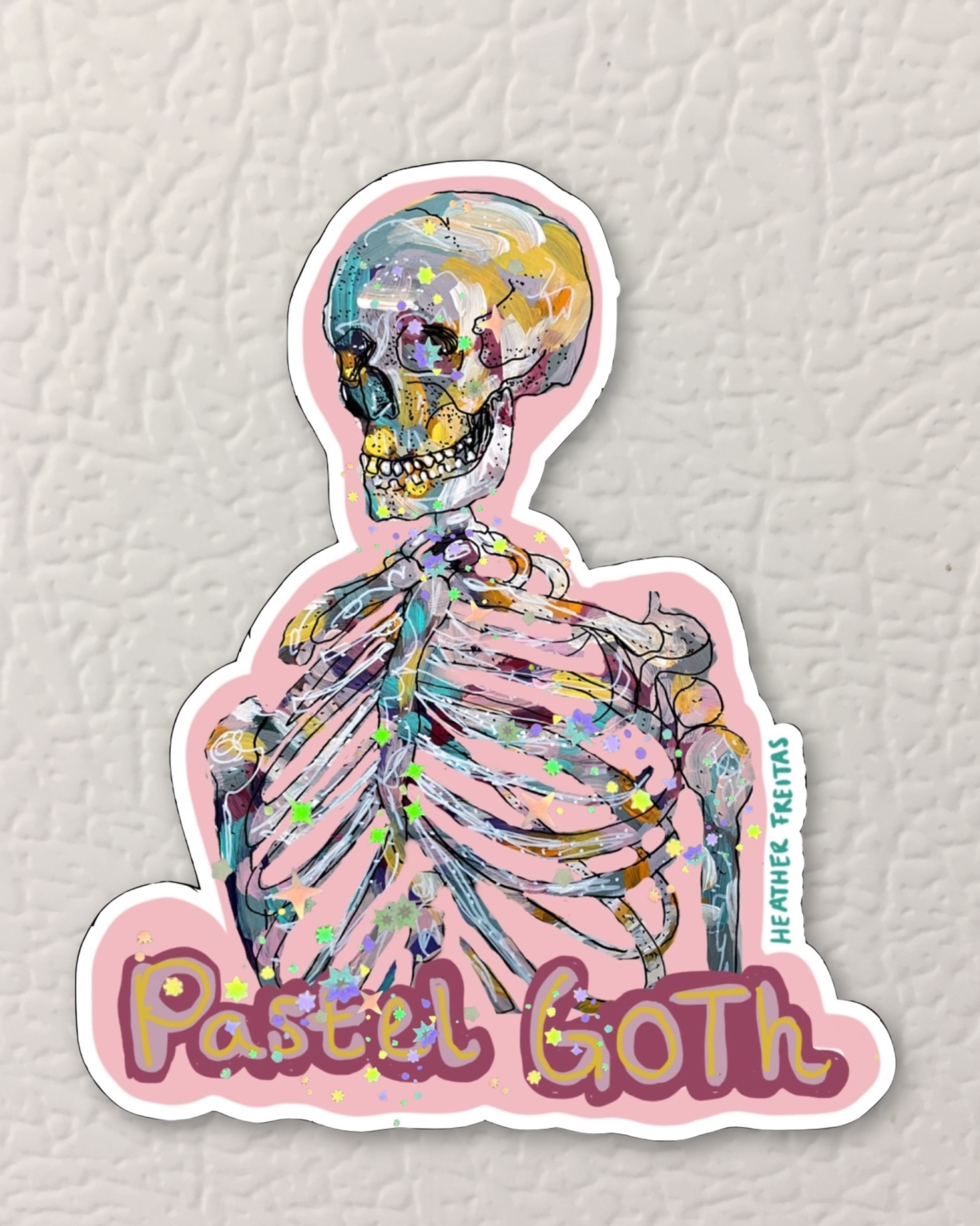 Pastel Goth Magnet ( Die-Cut )