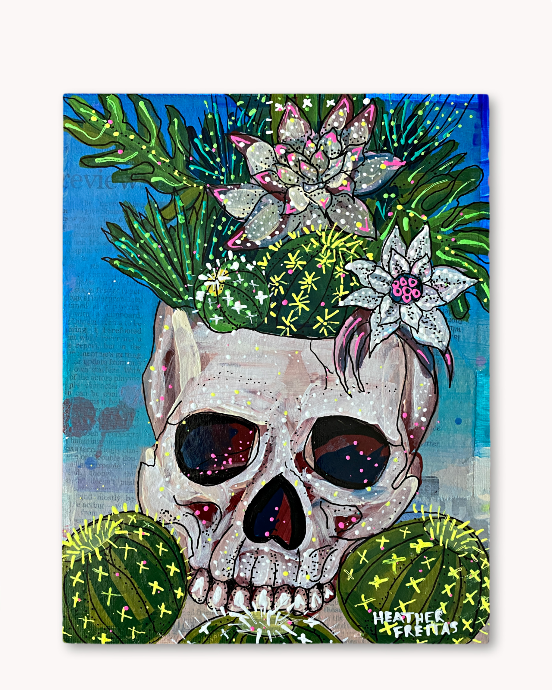Desert Bloom - Economy Print