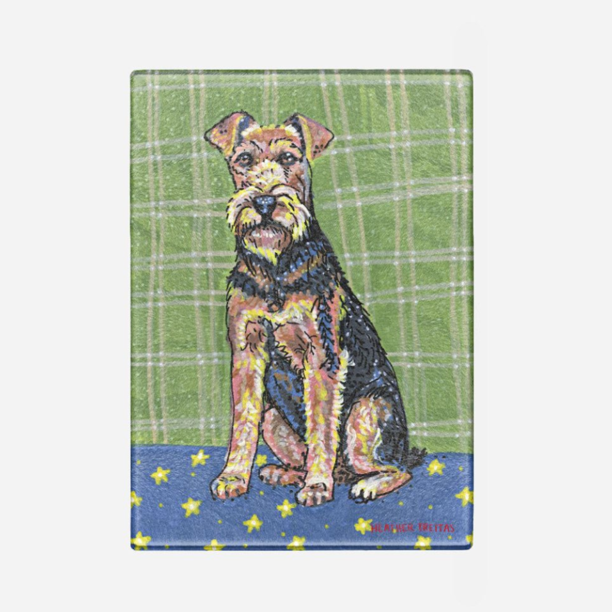 Airedale Terrier Cutting Board Trivet