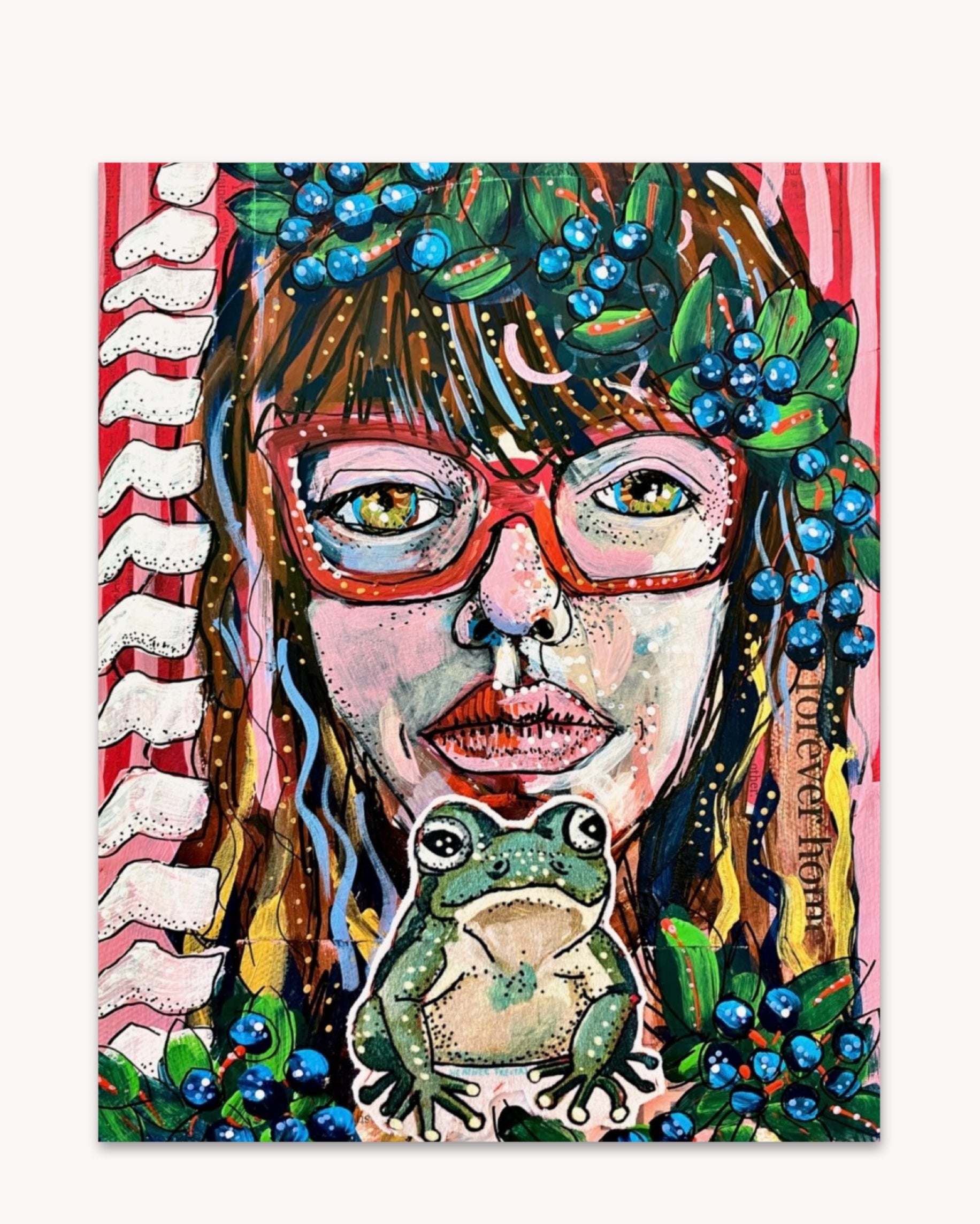 Chokeberry ( Original Painting )