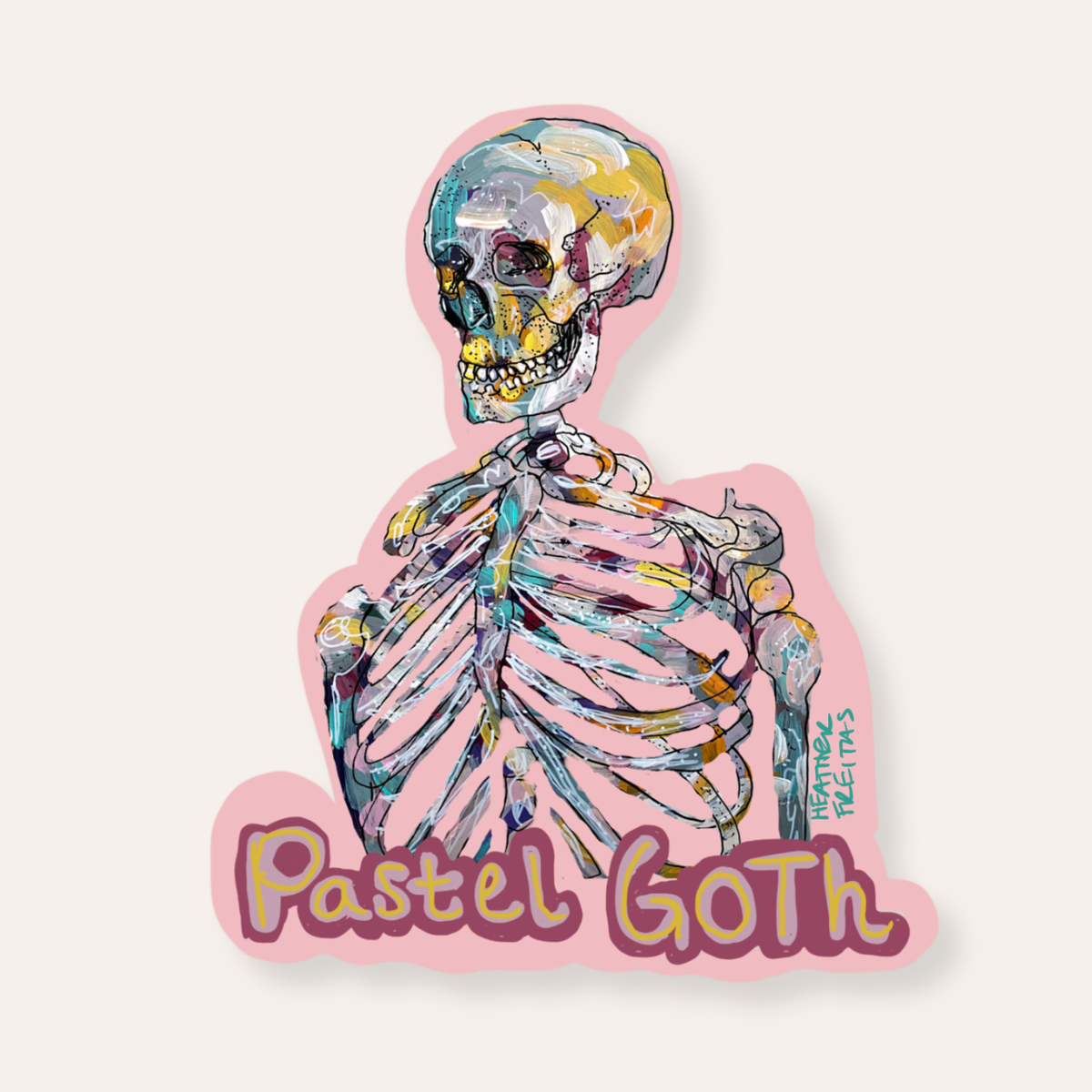 Pastel Goth Sticker