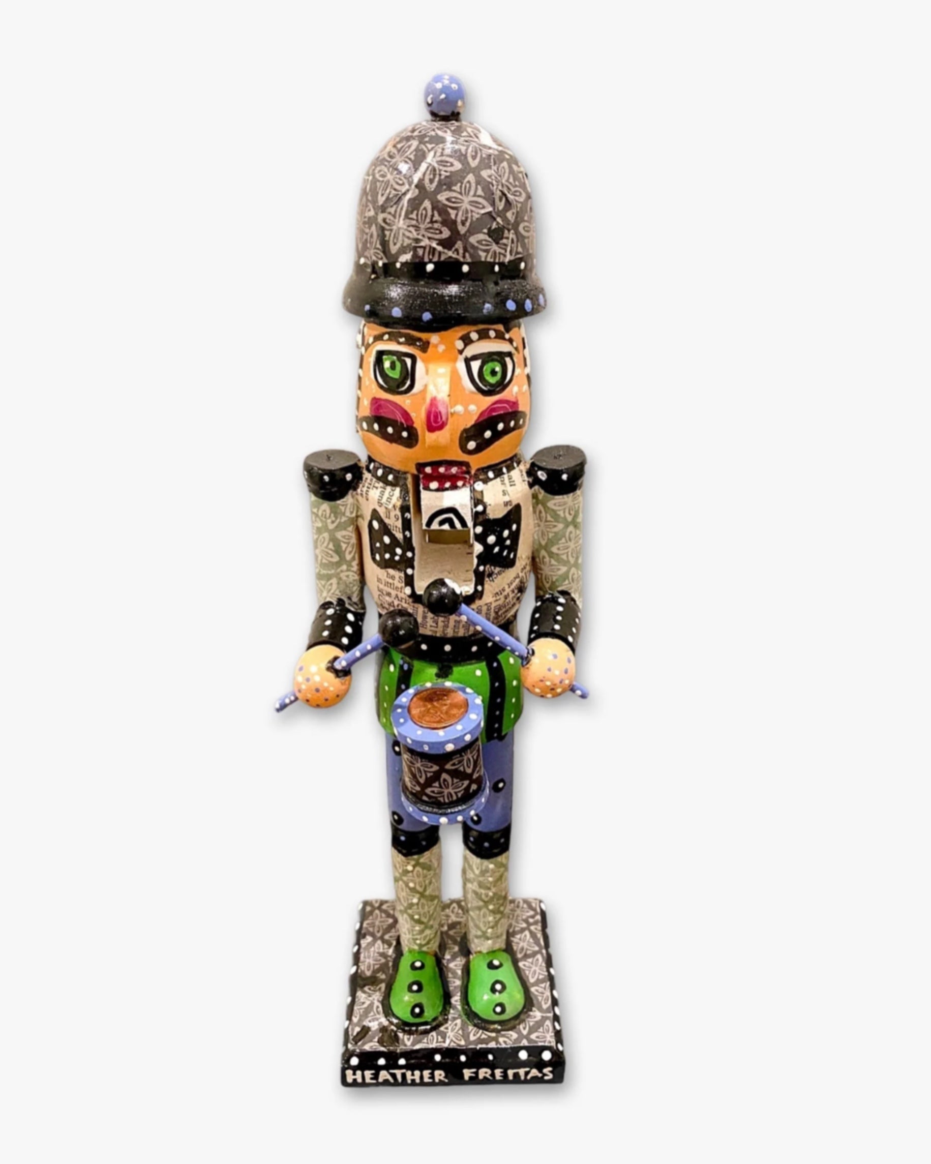 Blue & Green Nutcracker