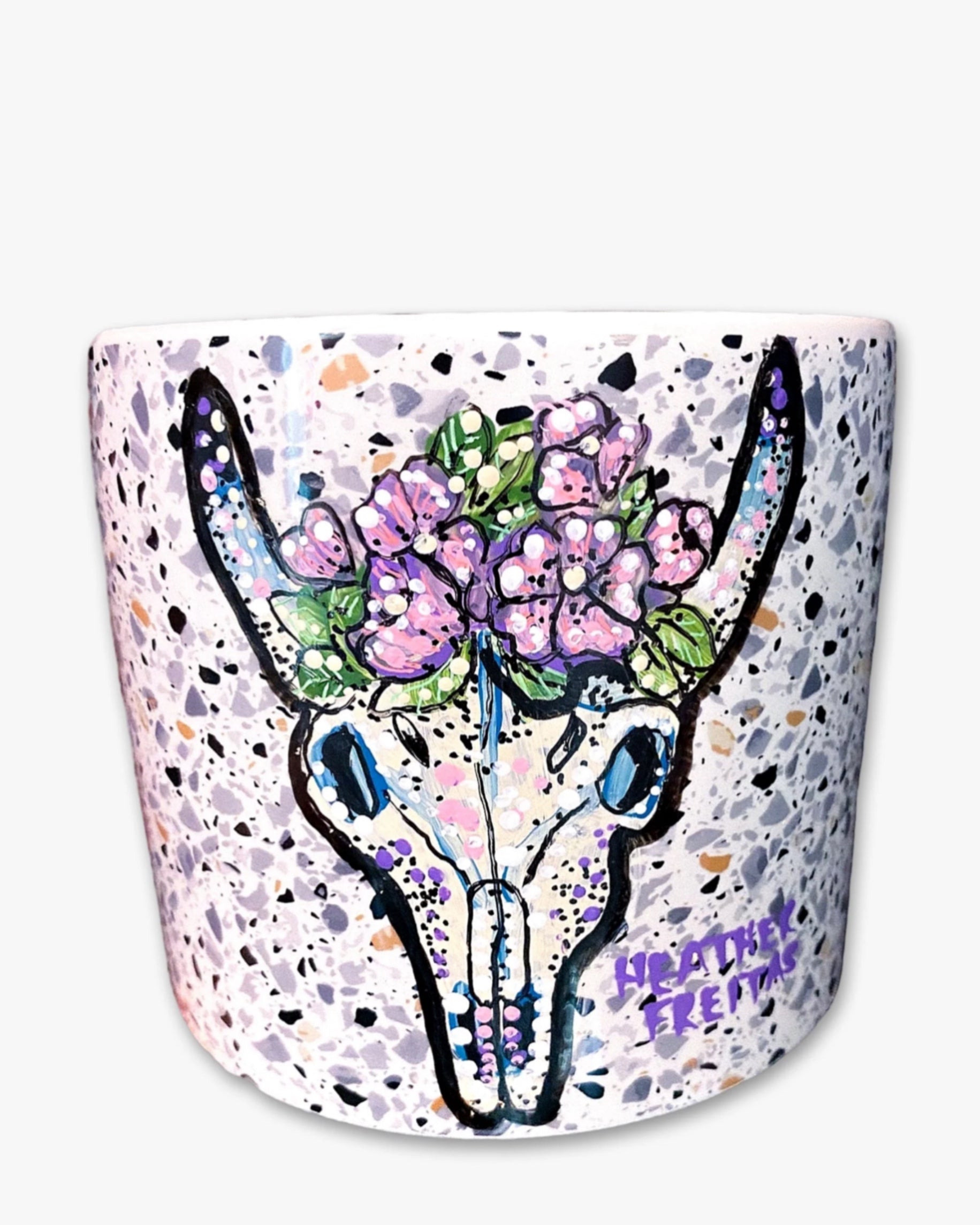 Cow Memorial Planter