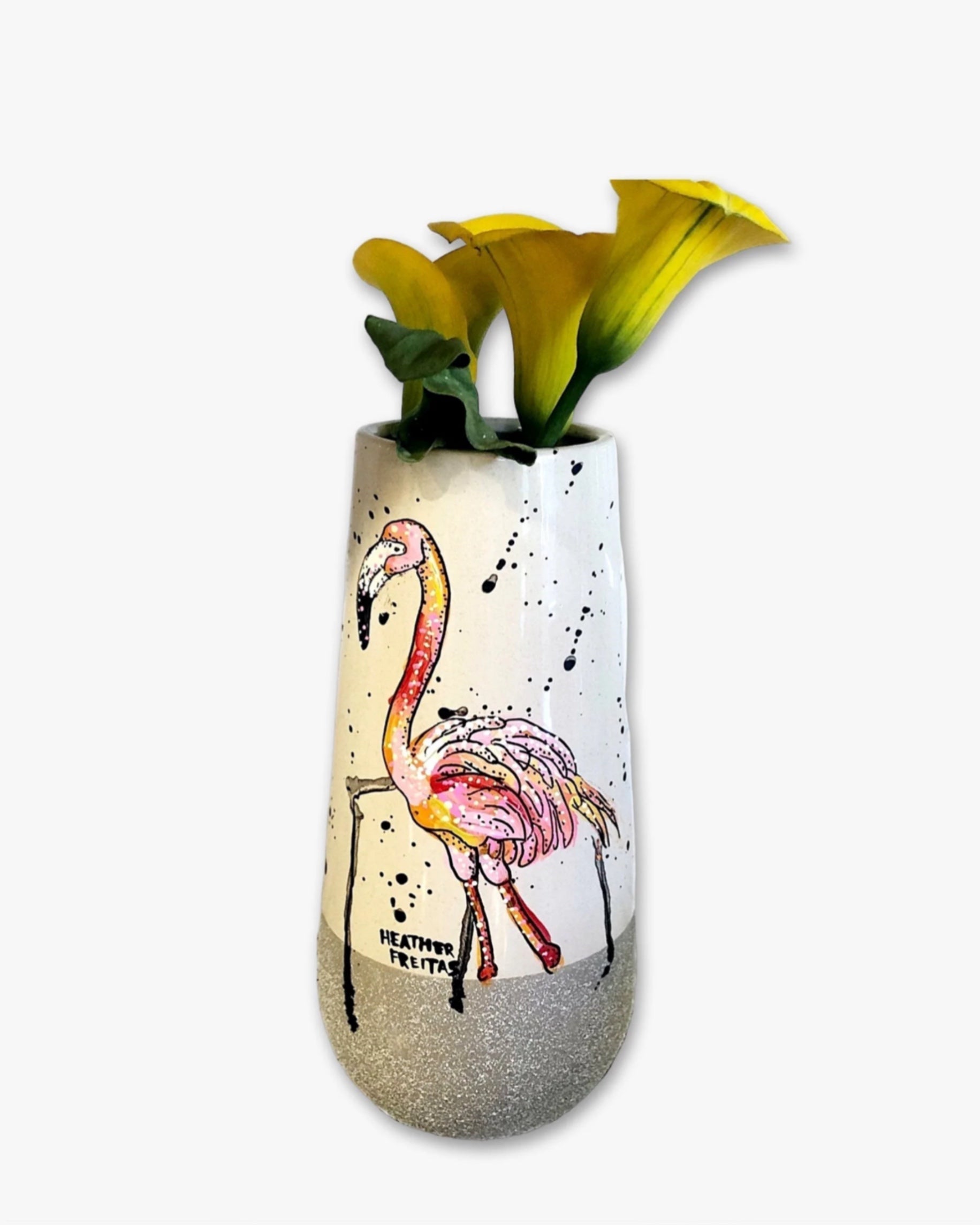 Flamingo Vase