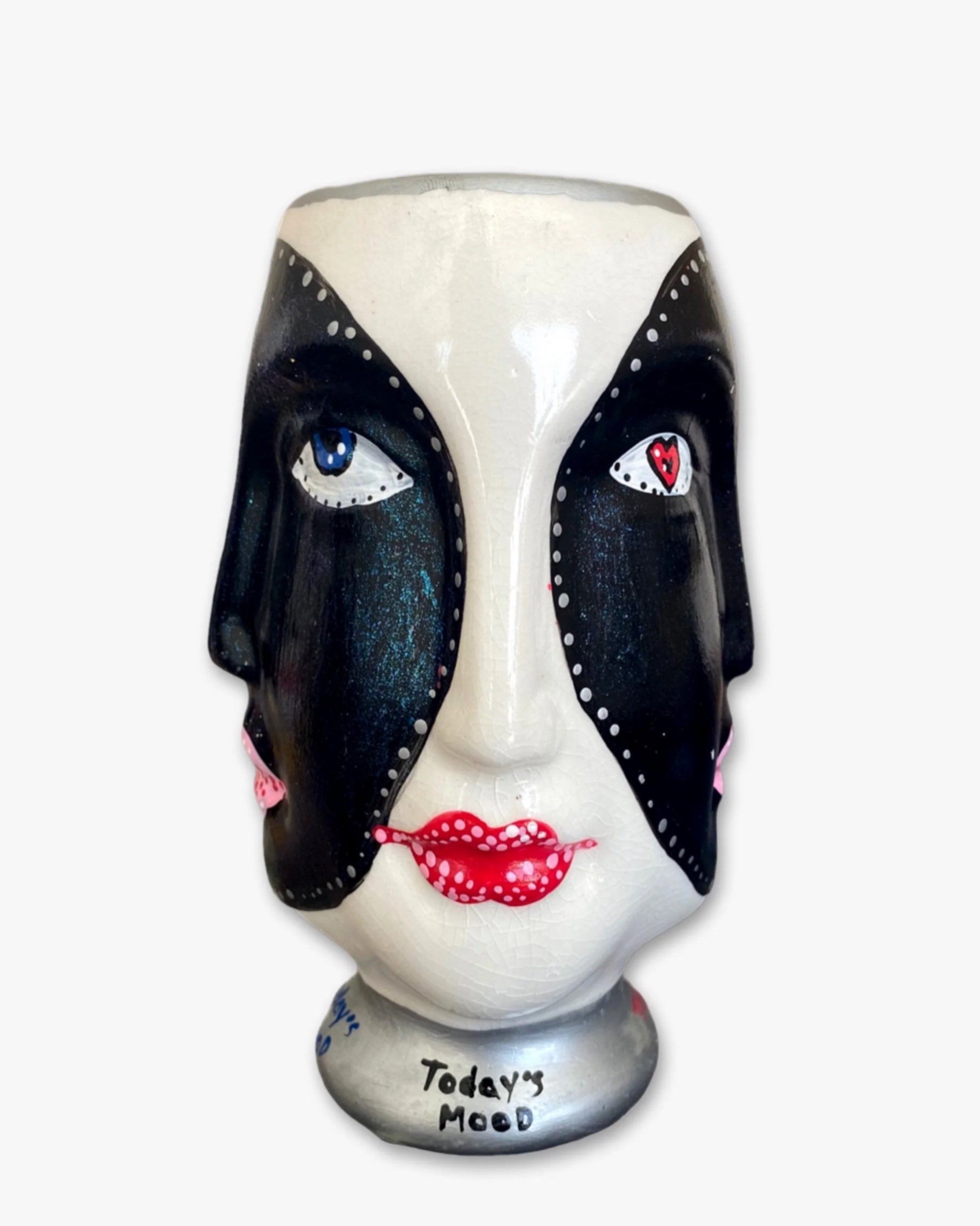 Silver Dragon Glaze Mood Vase