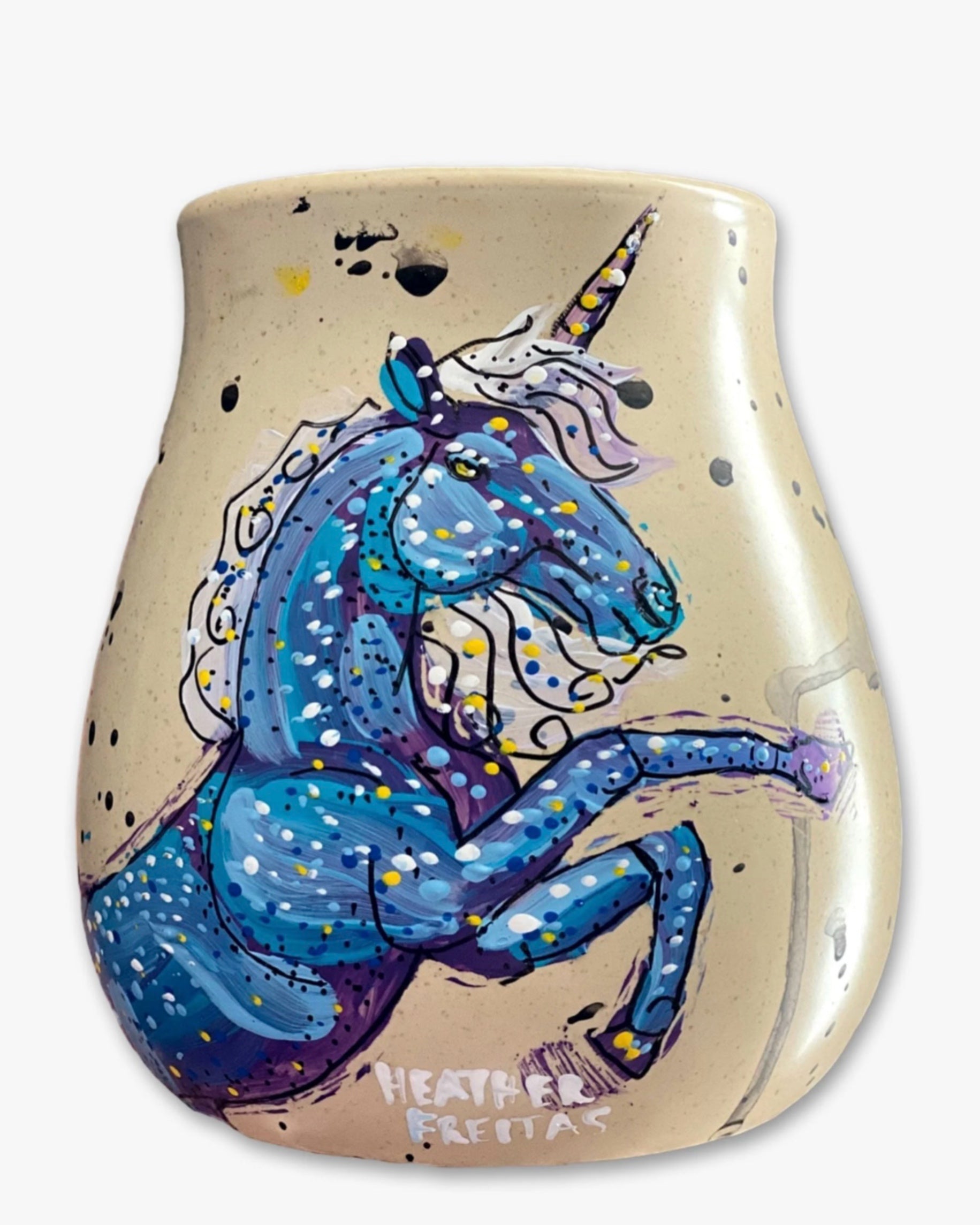 Stormy Unicorn Planter