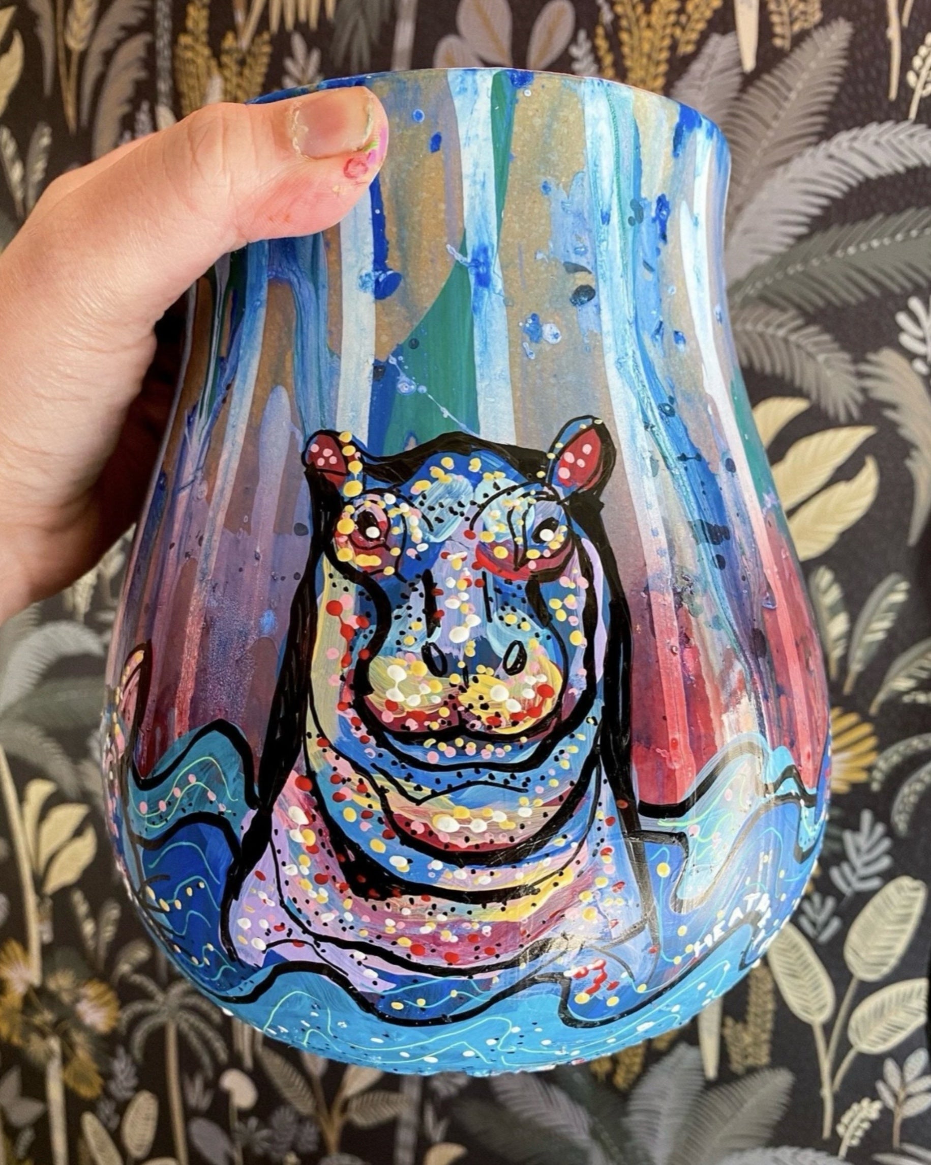 H Is For Hippo Planter