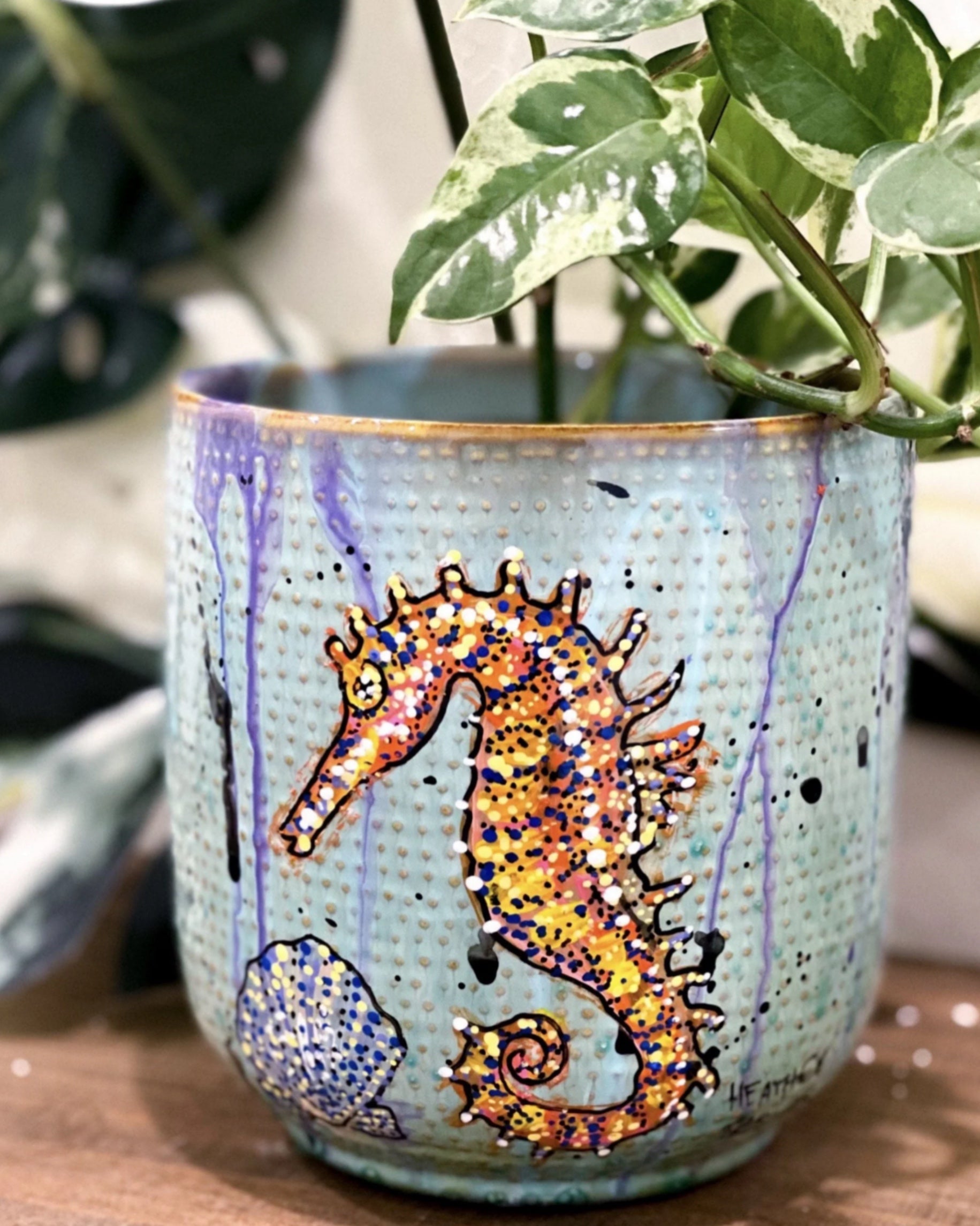 Seahorse Planter