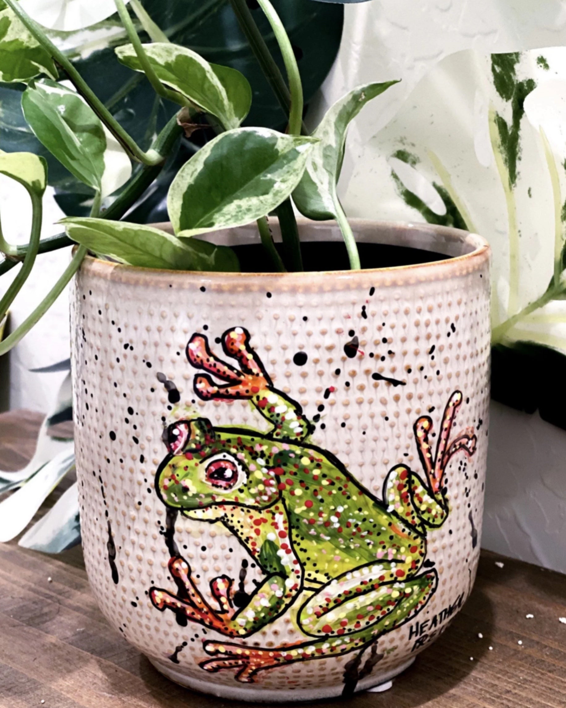 Tree Frog Planter