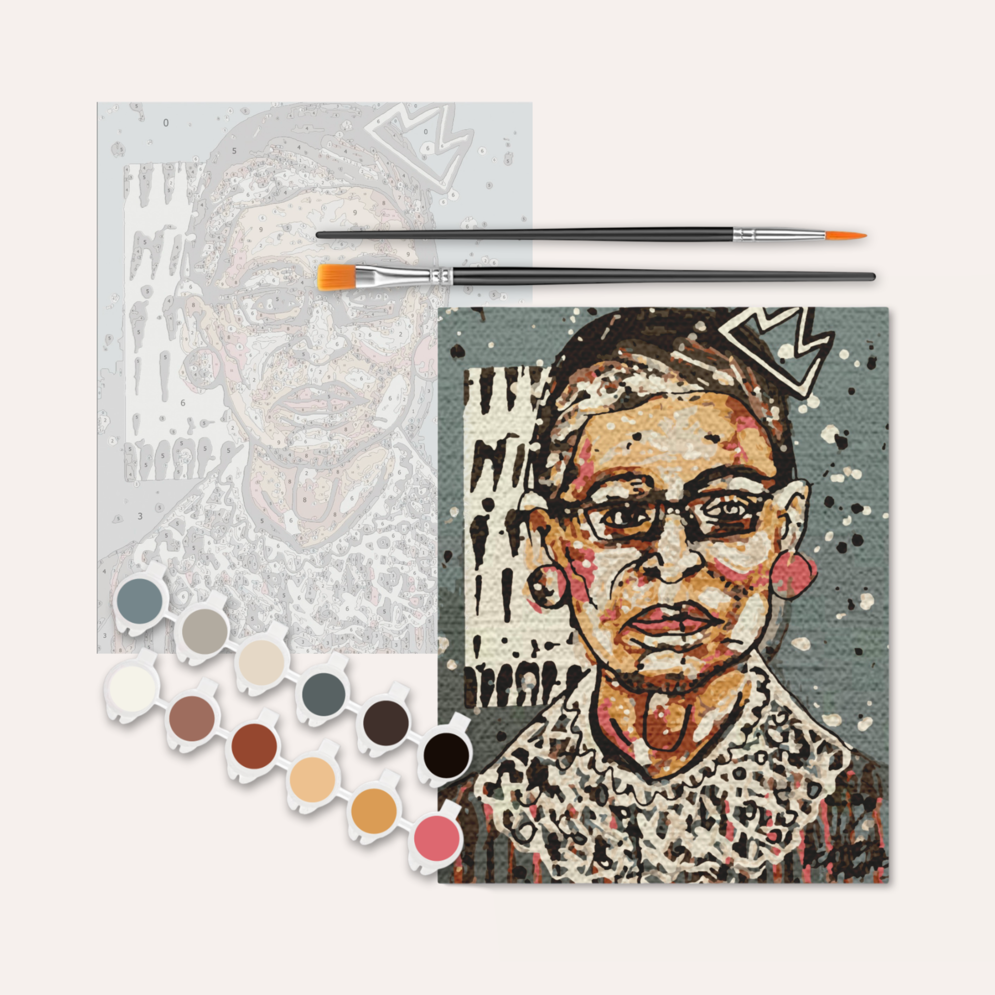 Queen RBG - Paint by Numbers Kit