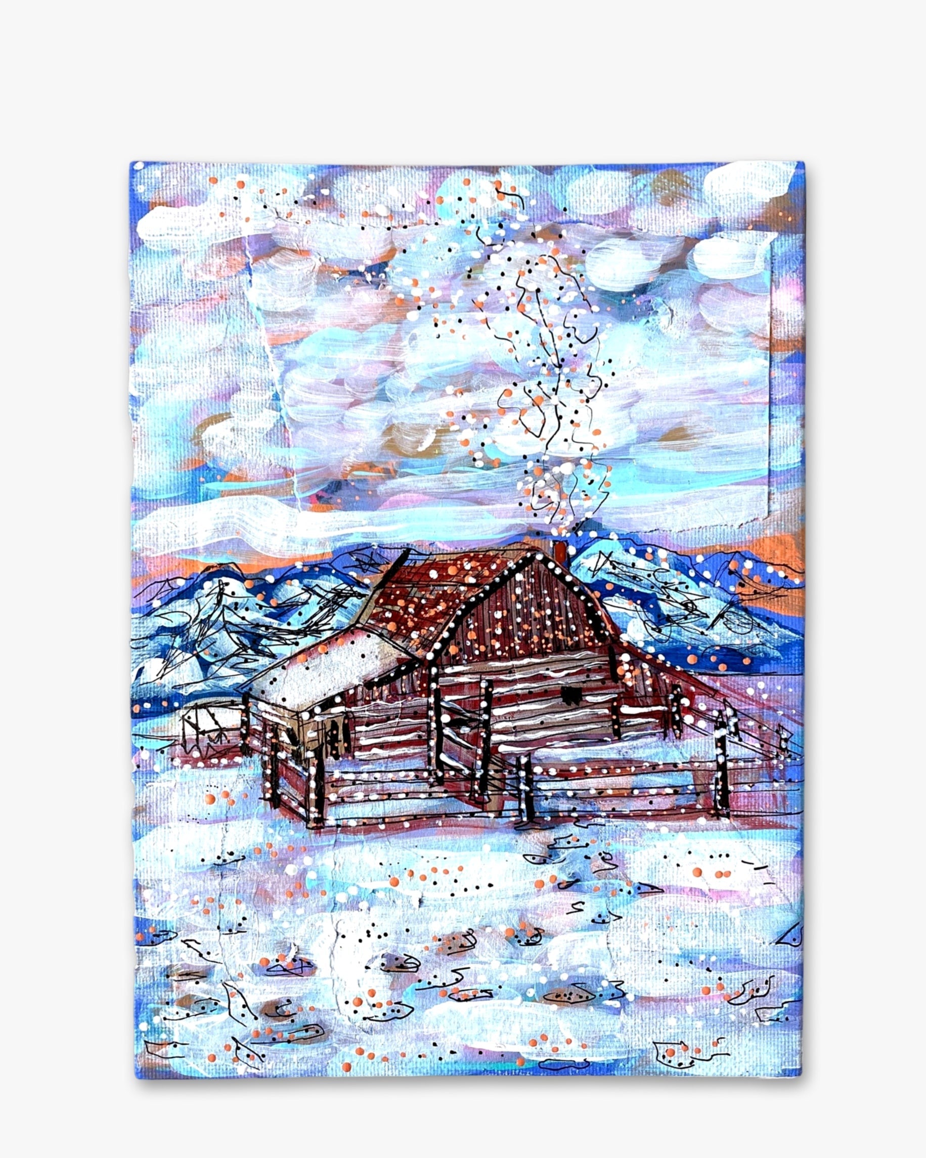 A Cozy Winter - Heather Freitas - fine art home deccor