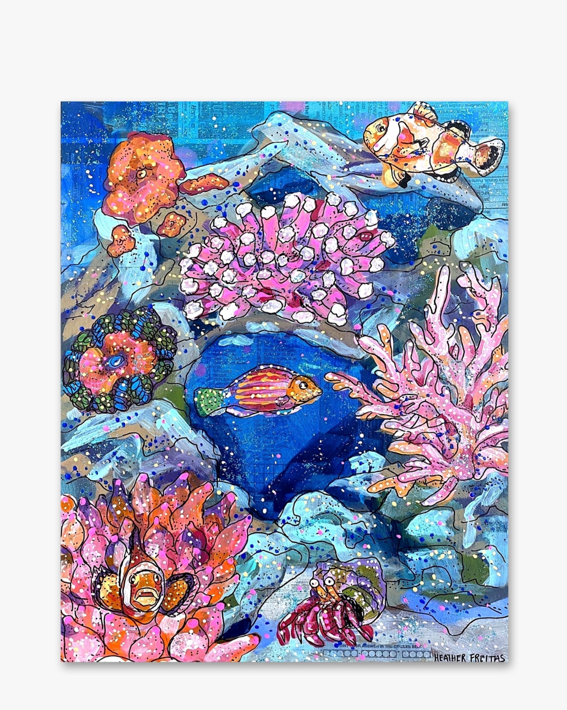 A Saltwater Story - Heather Freitas - fine art home deccor