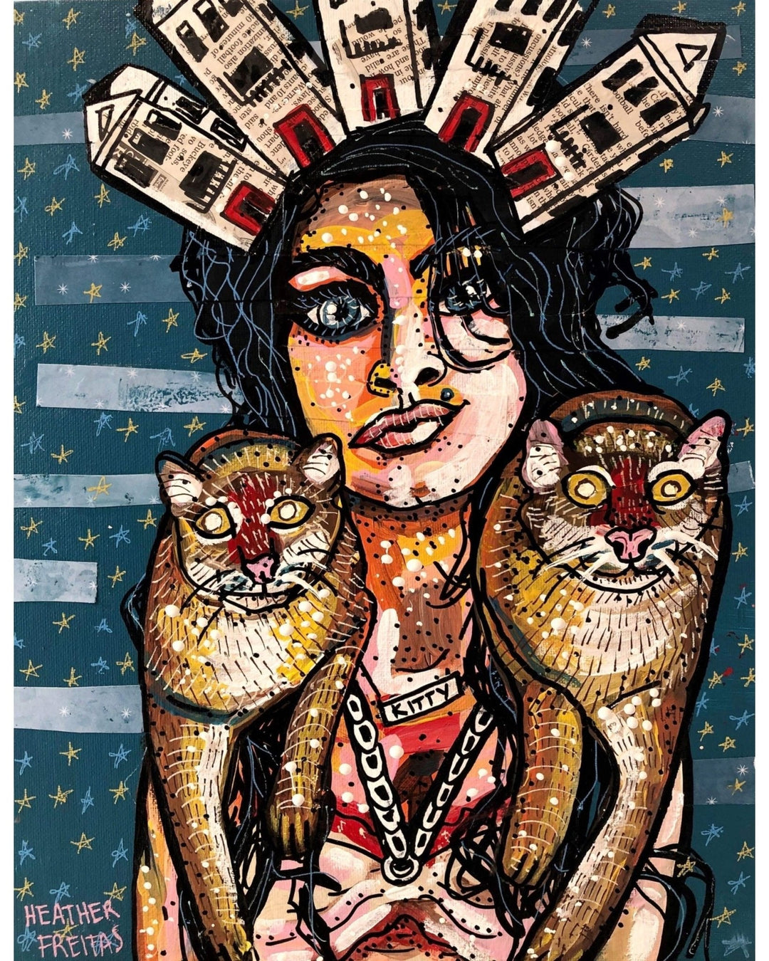 Amy And The Borneo Bay Cat - Heather Freitas