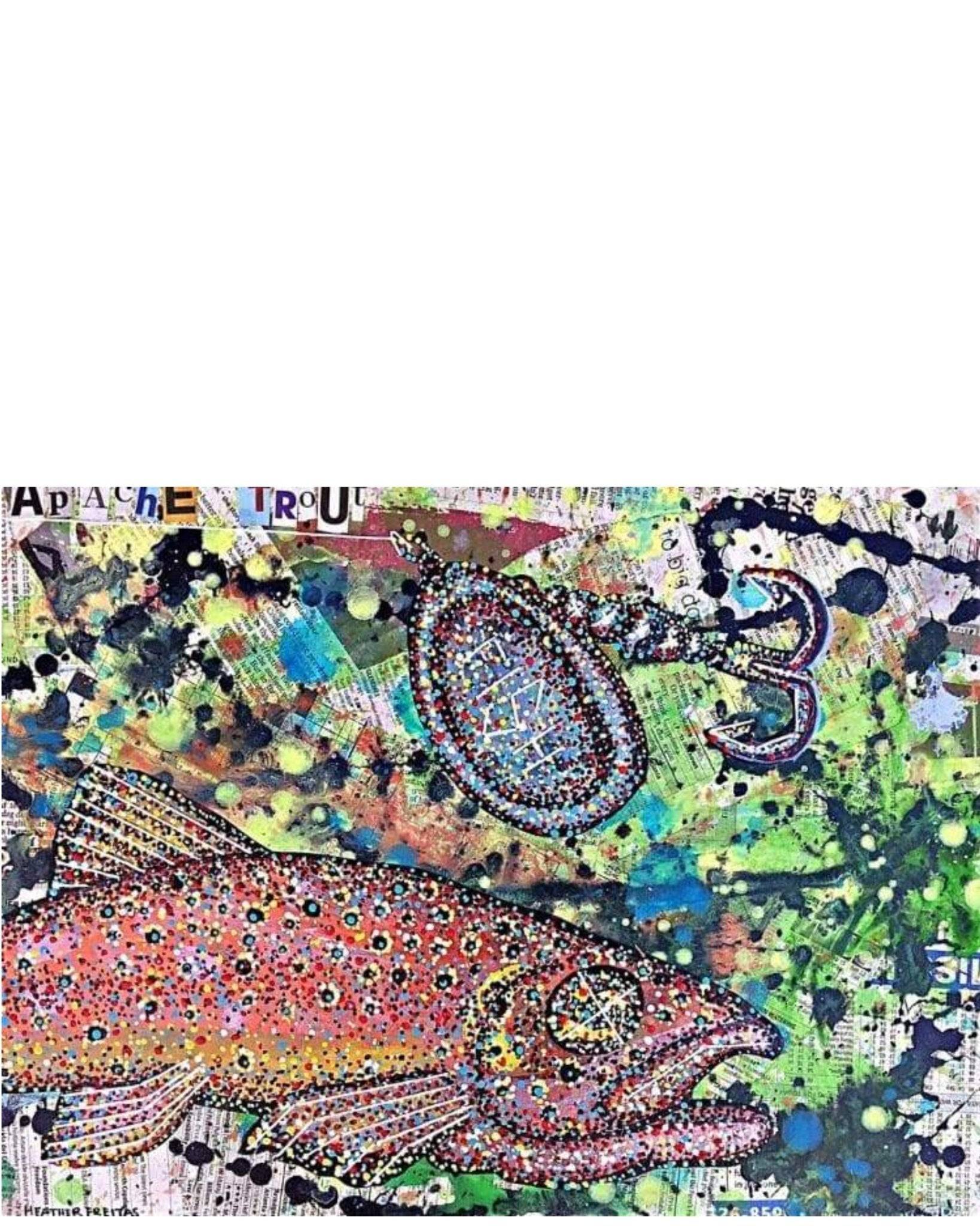 Apache Trout - Heather Freitas - fine art home deccor