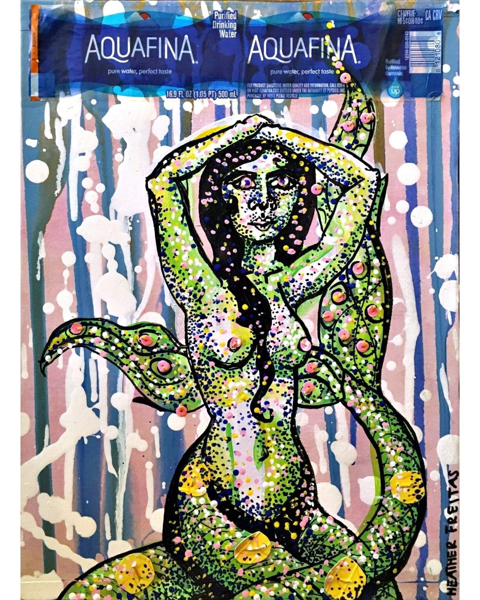 Aquafina - Heather Freitas - fine art home deccor