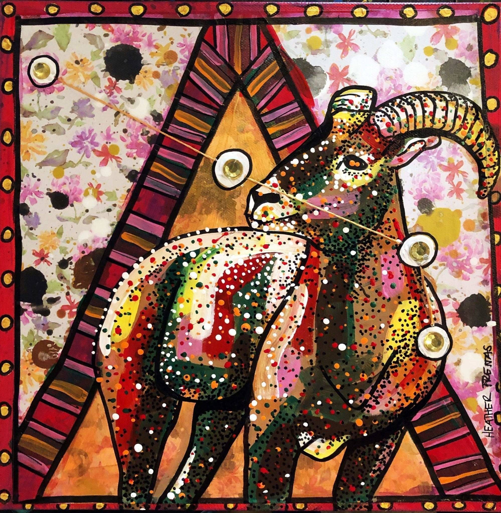 Aries - Heather Freitas - fine art home deccor