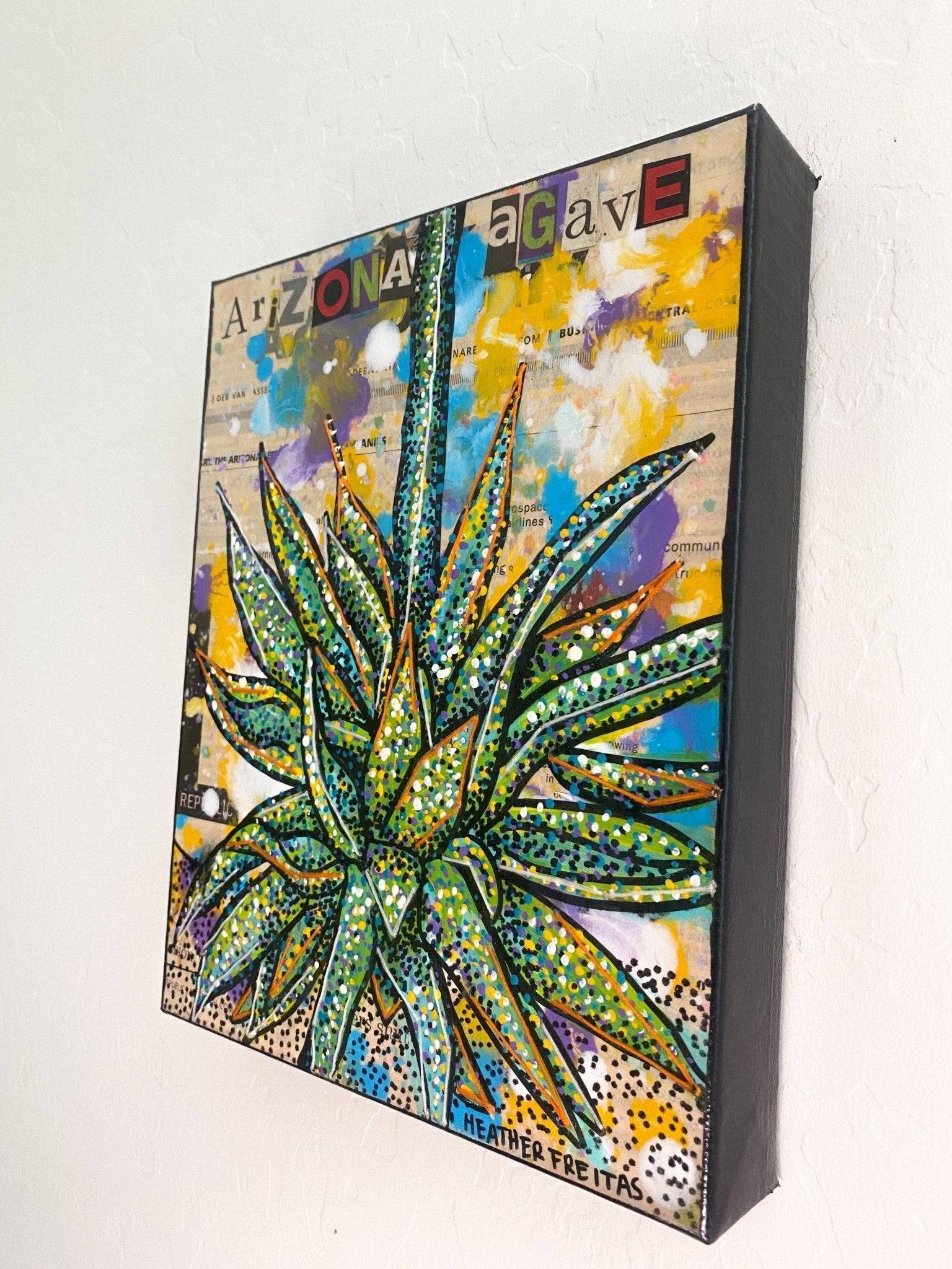 Arizona Agave - Heather Freitas - fine art home deccor