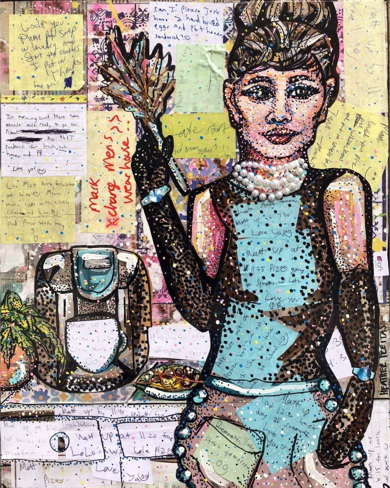 Audrey Mom Role - Heather Freitas - fine art home deccor