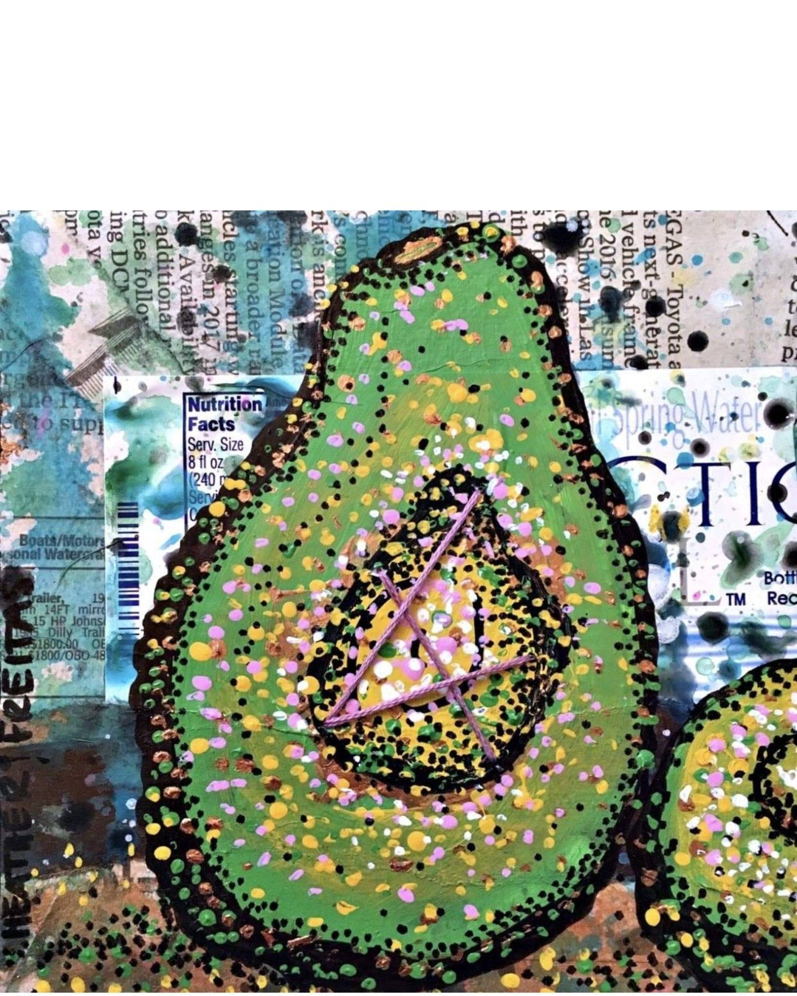 Avocado - Heather Freitas - fine art home deccor