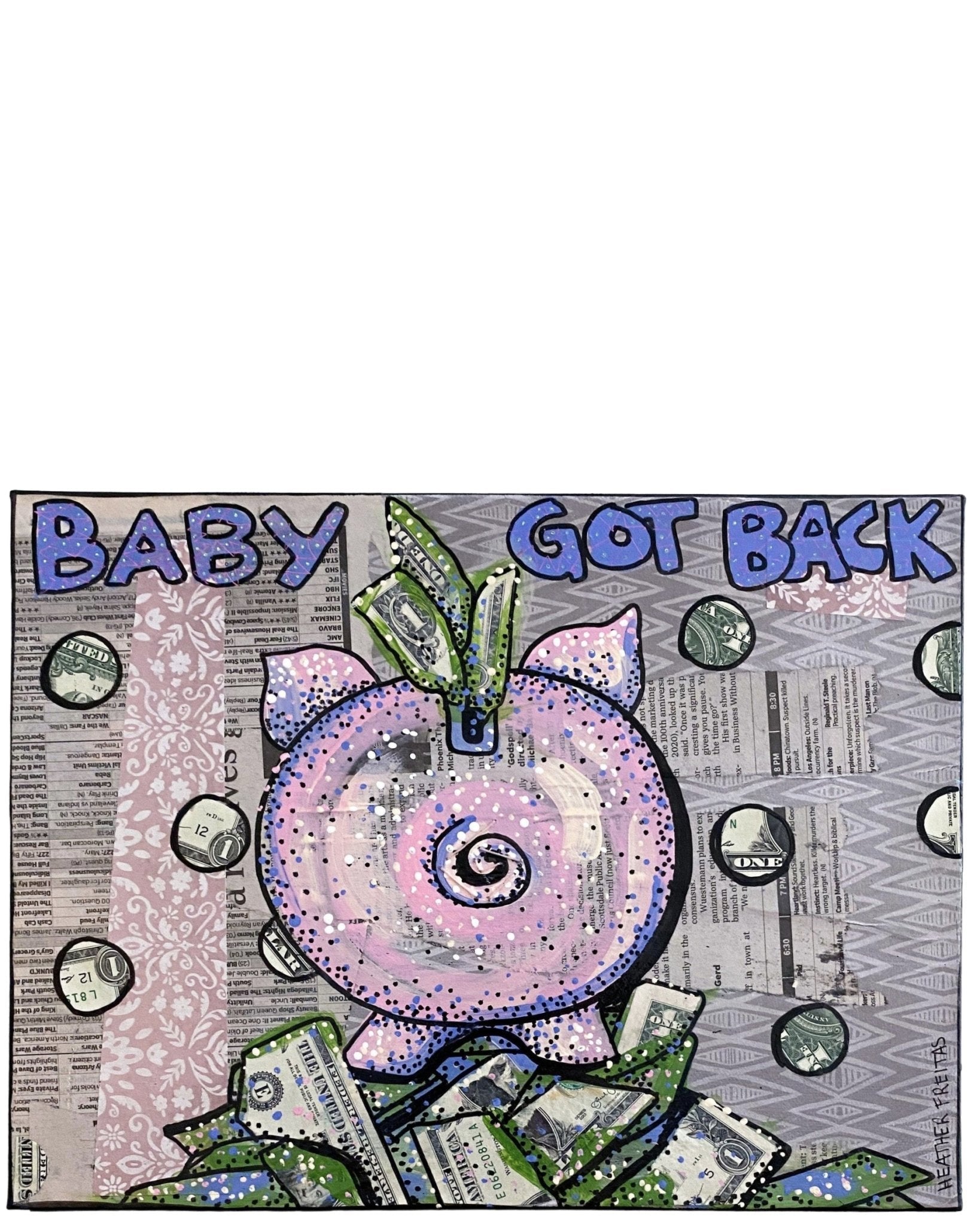 Baby Got Back - Heather Freitas - fine art home deccor