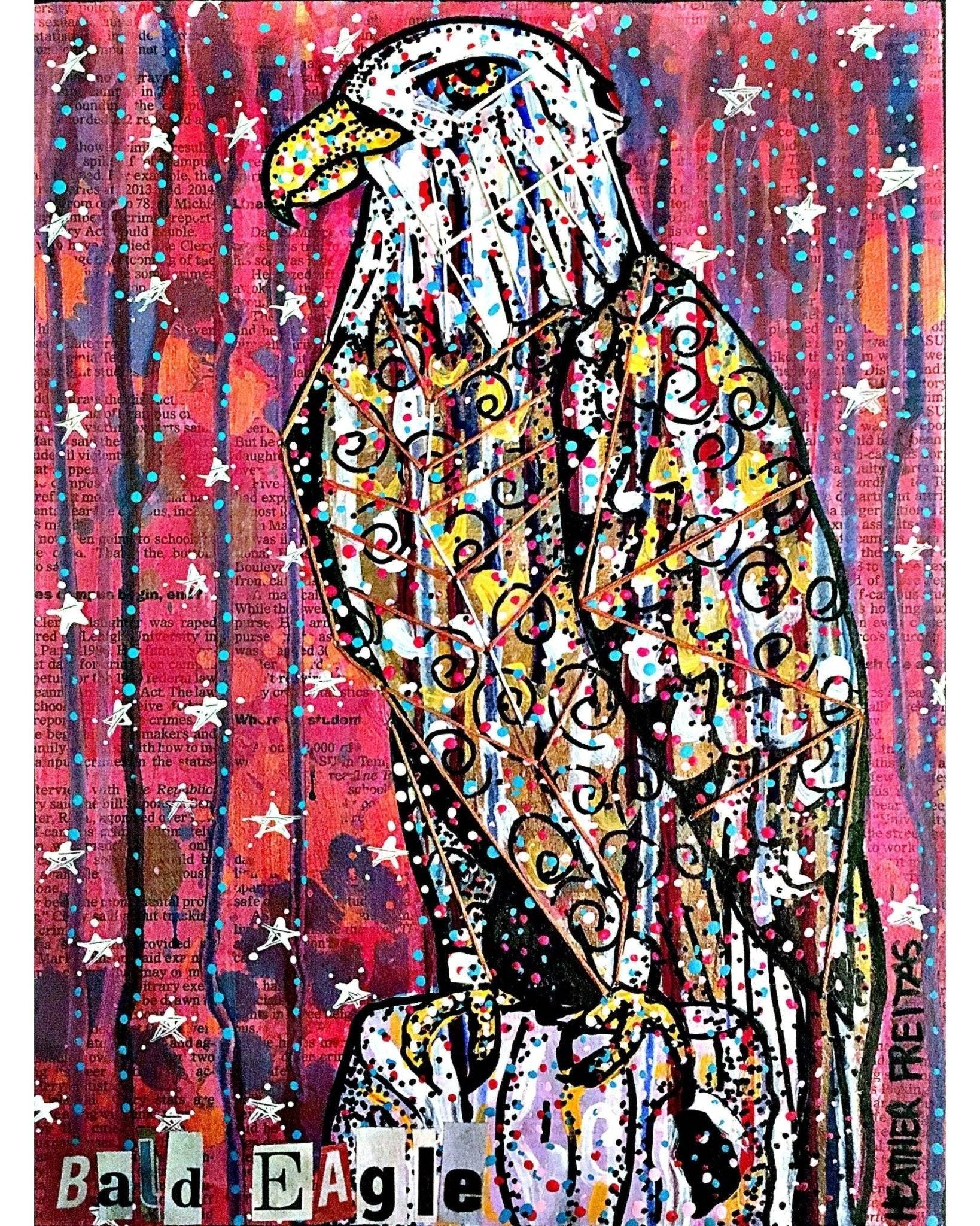 Bald Eagle - Heather Freitas - fine art home deccor