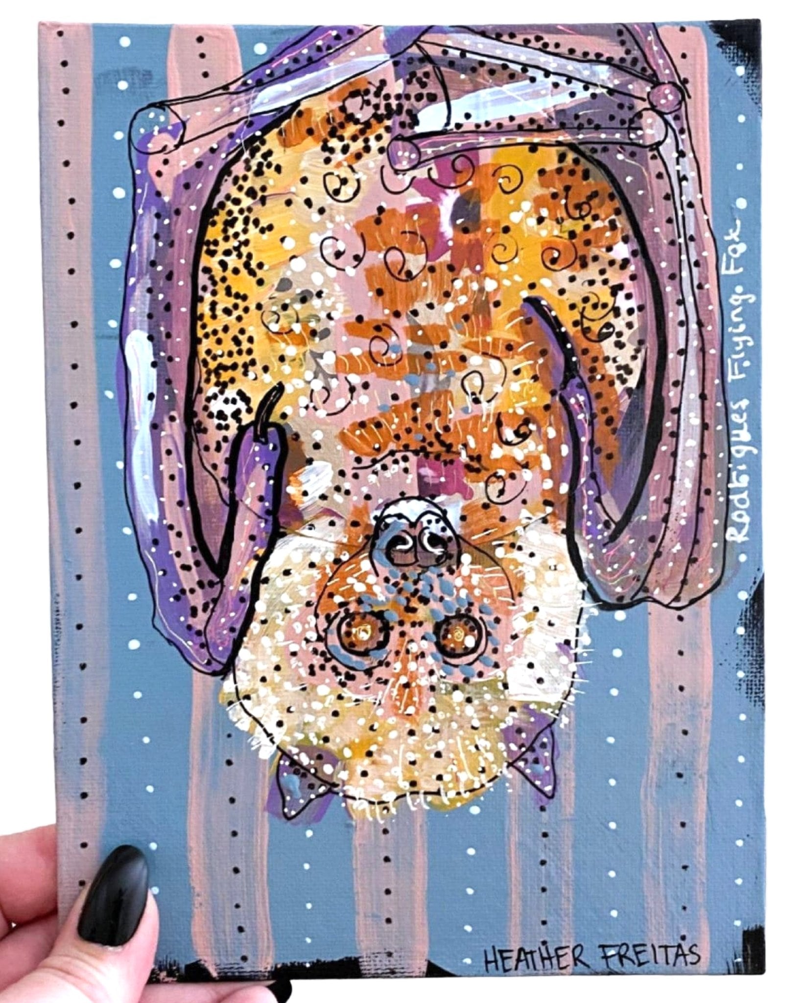 Batty - Heather Freitas - fine art home deccor