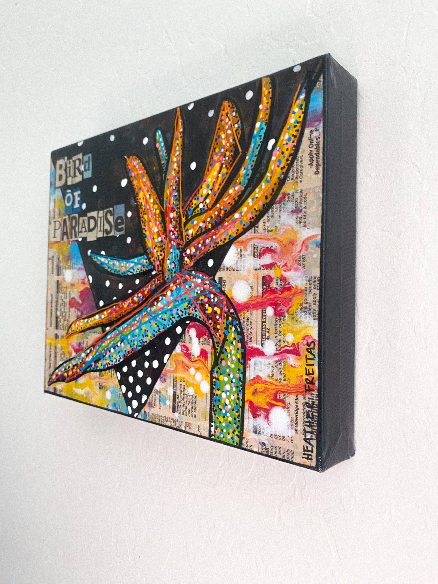 Bird of Paradise - Heather Freitas - fine art home deccor