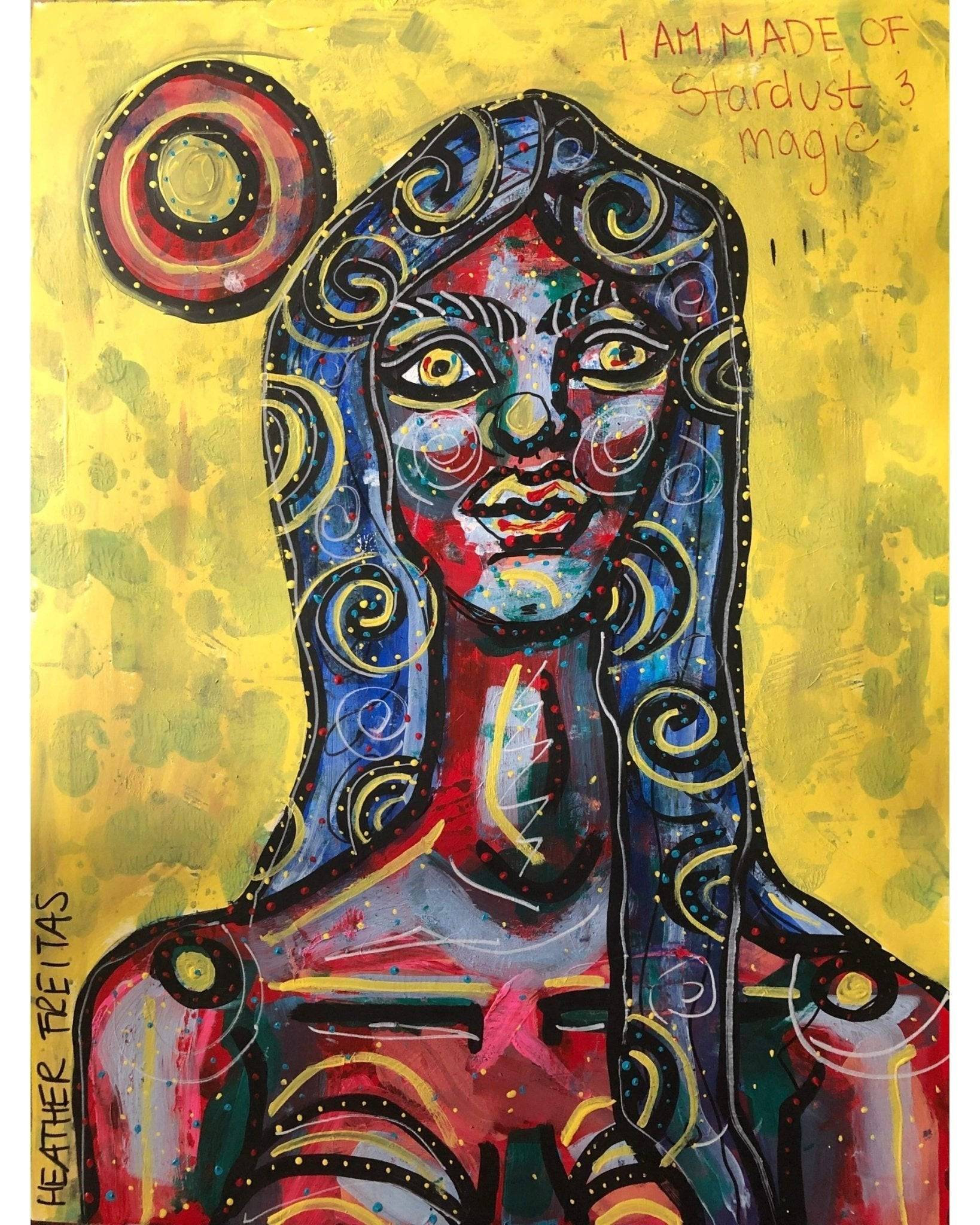 Blood Moon - Heather Freitas - fine art home deccor