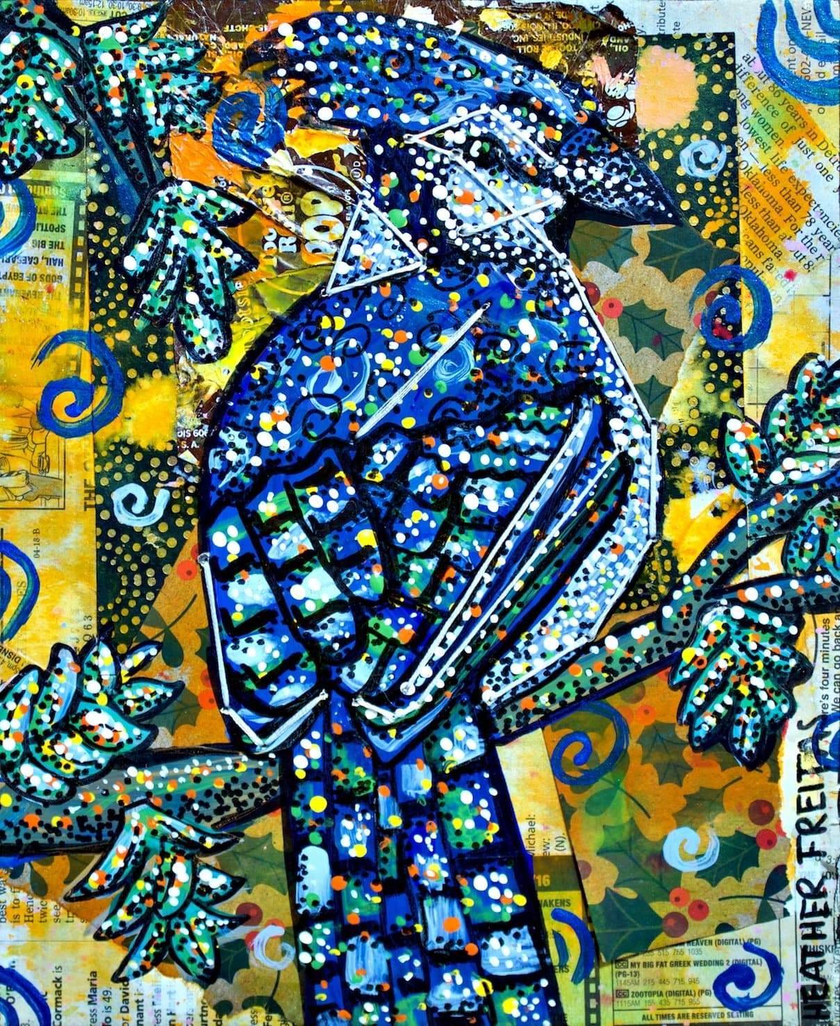 Blue - Heather Freitas - fine art home deccor