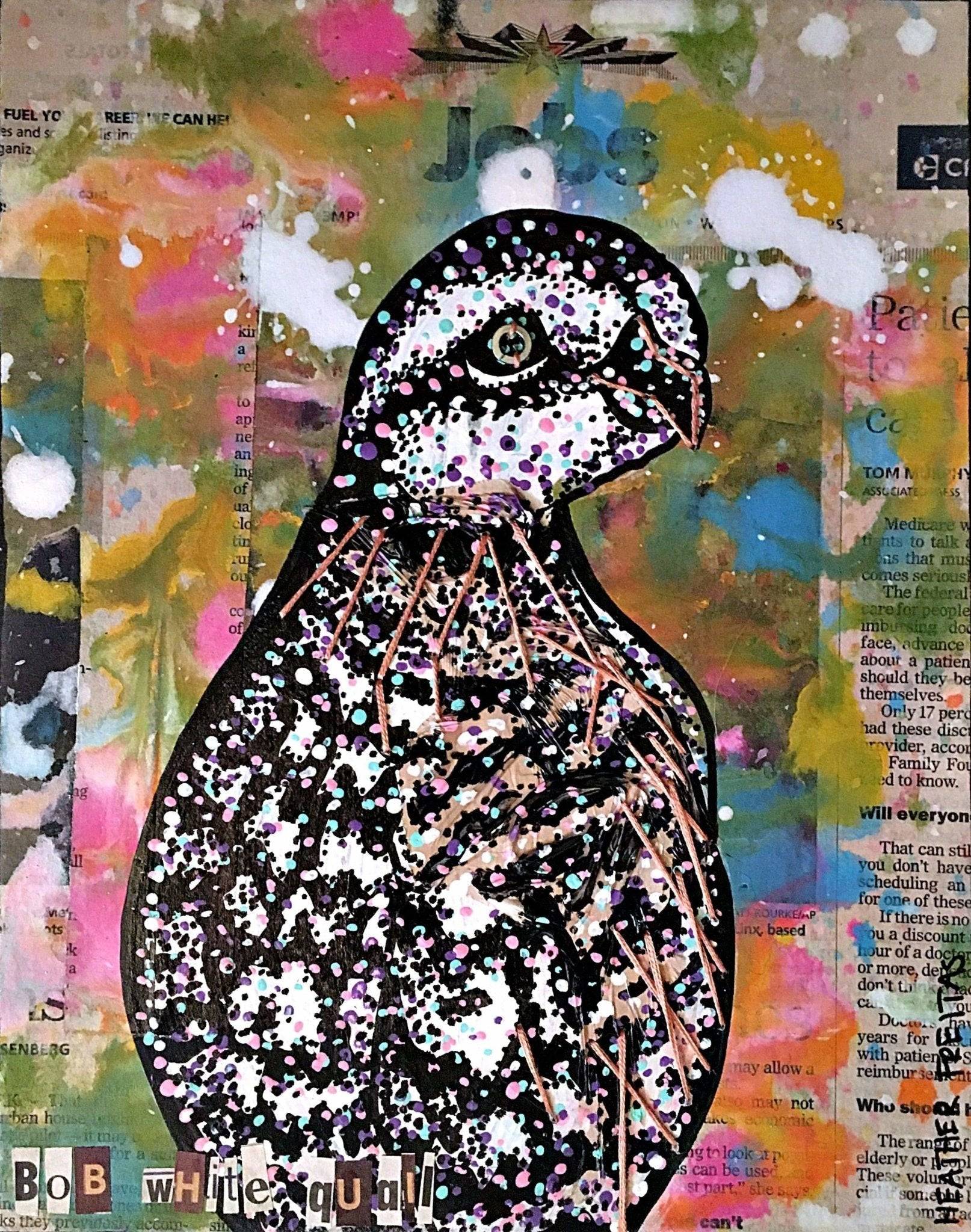 Bobwhite Quail - Heather Freitas - fine art home deccor