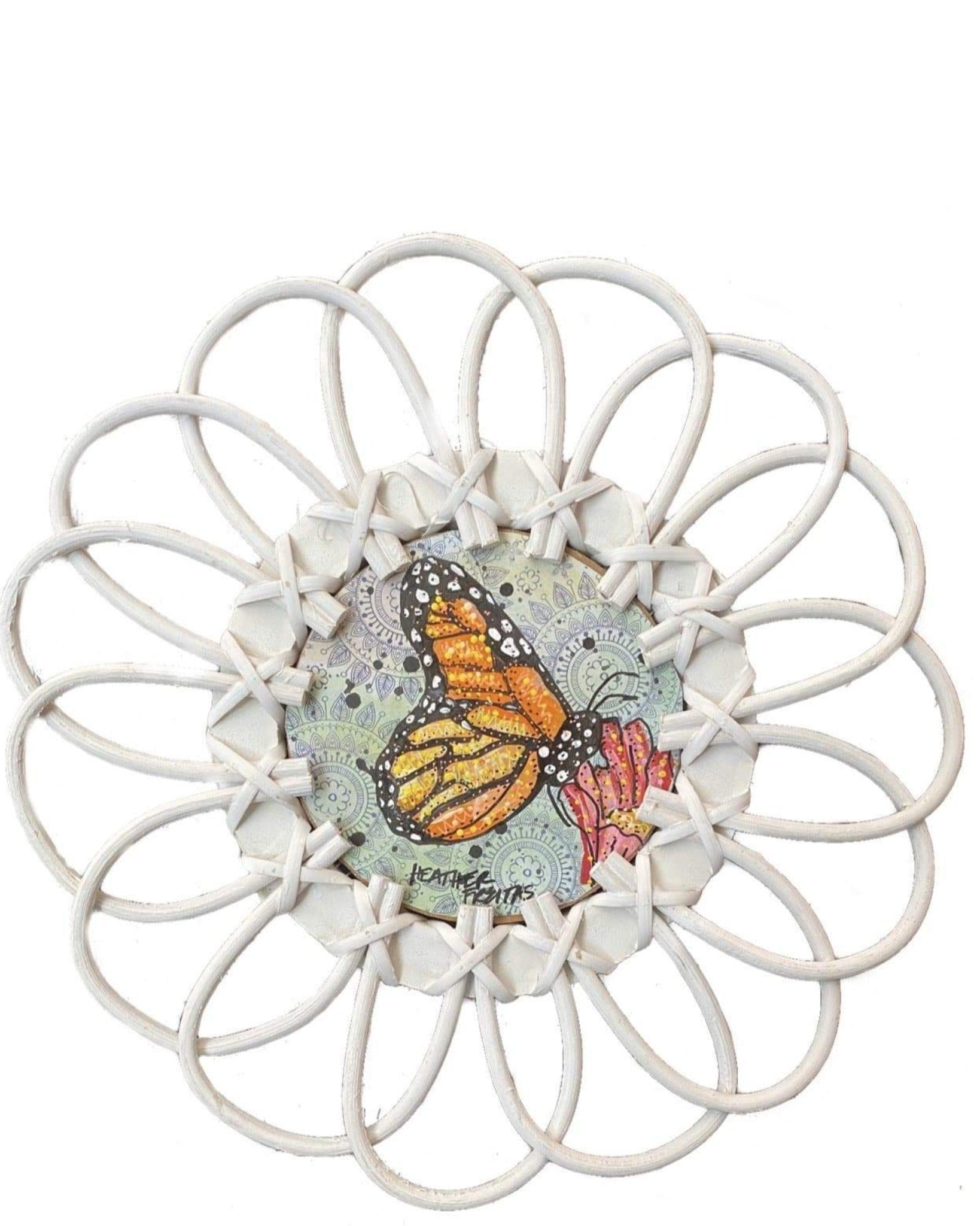 Boho Monarch - Heather Freitas - fine art home deccor