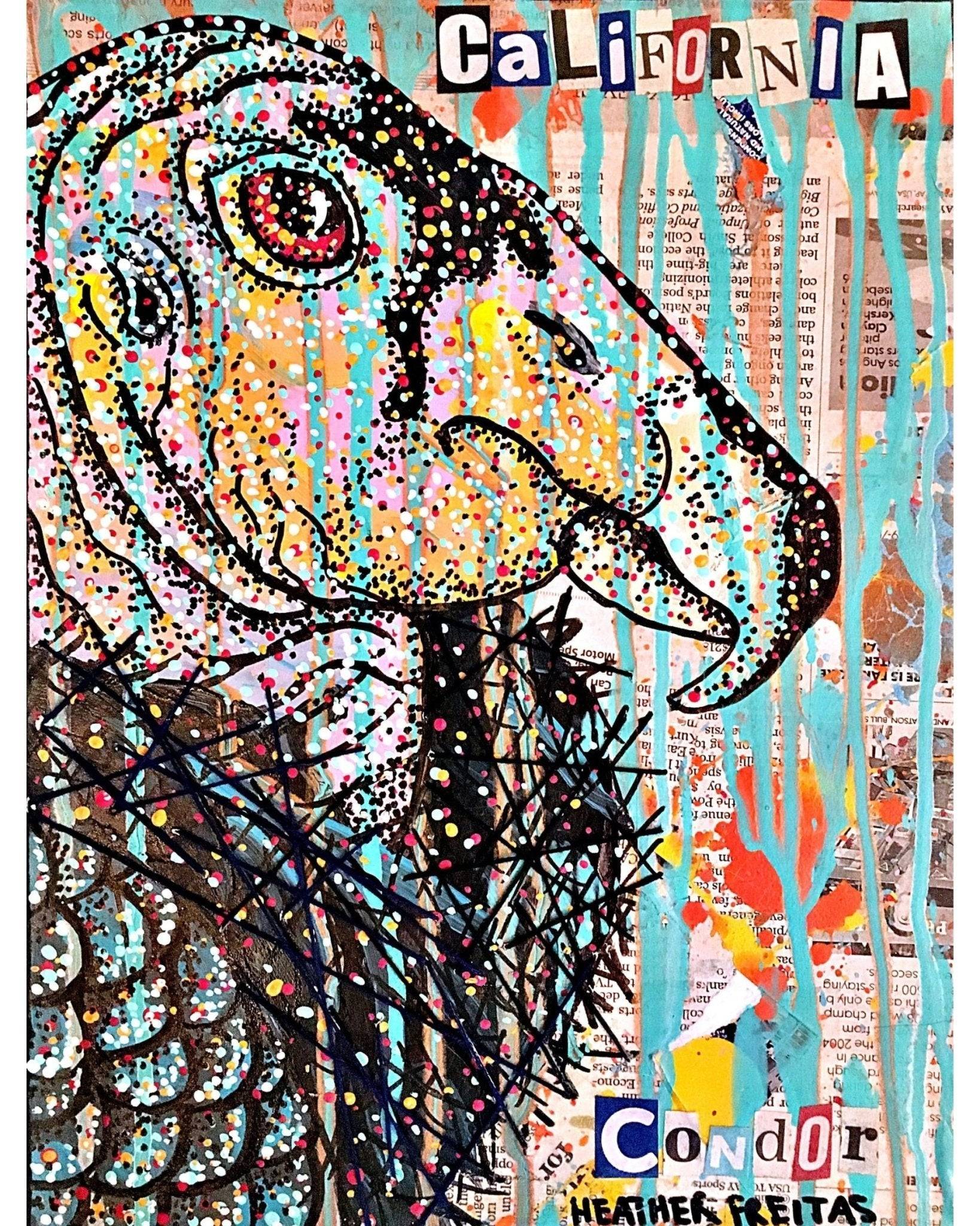 California Condor - Heather Freitas - fine art home deccor