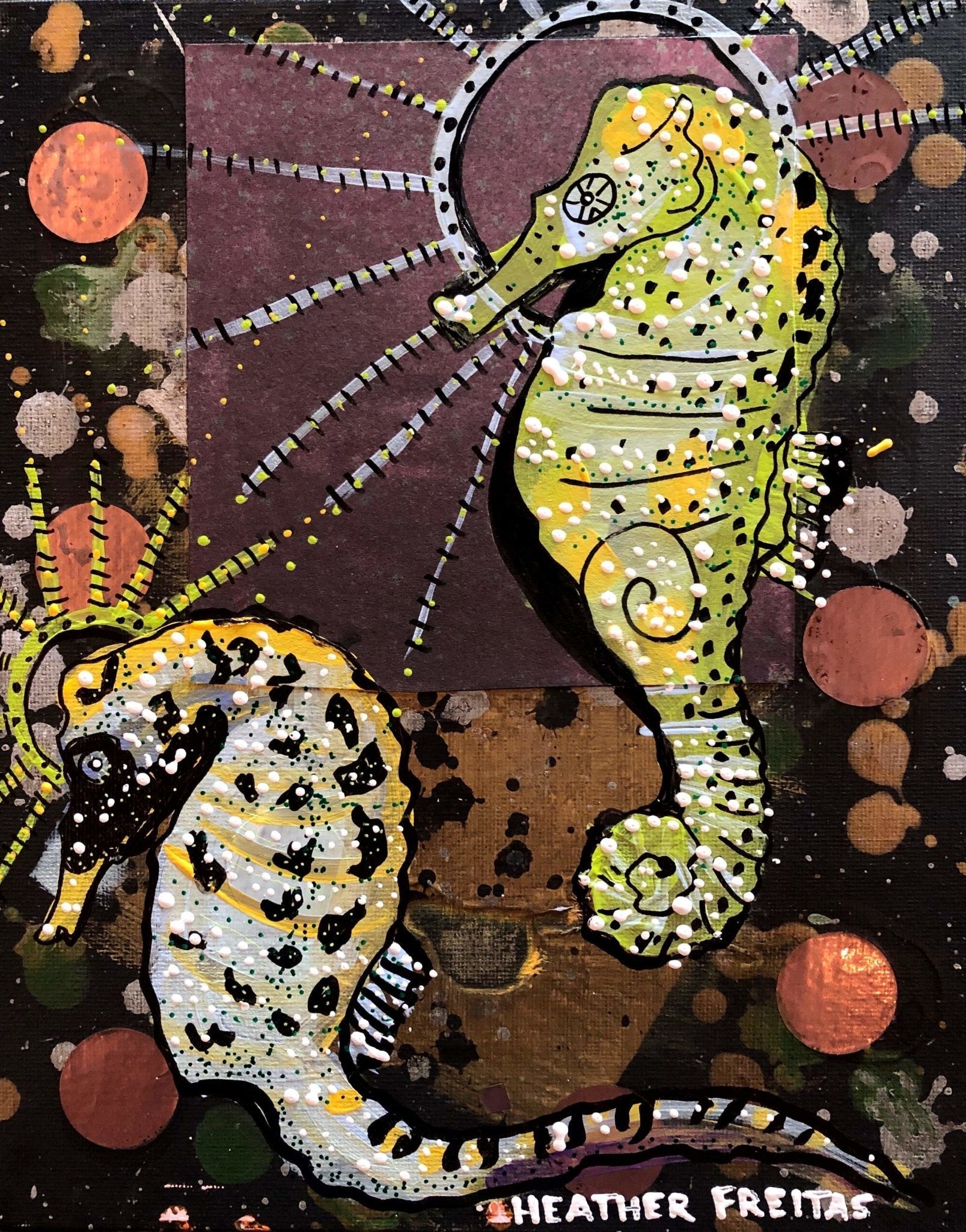 Cape Seahorse - Heather Freitas - fine art home deccor