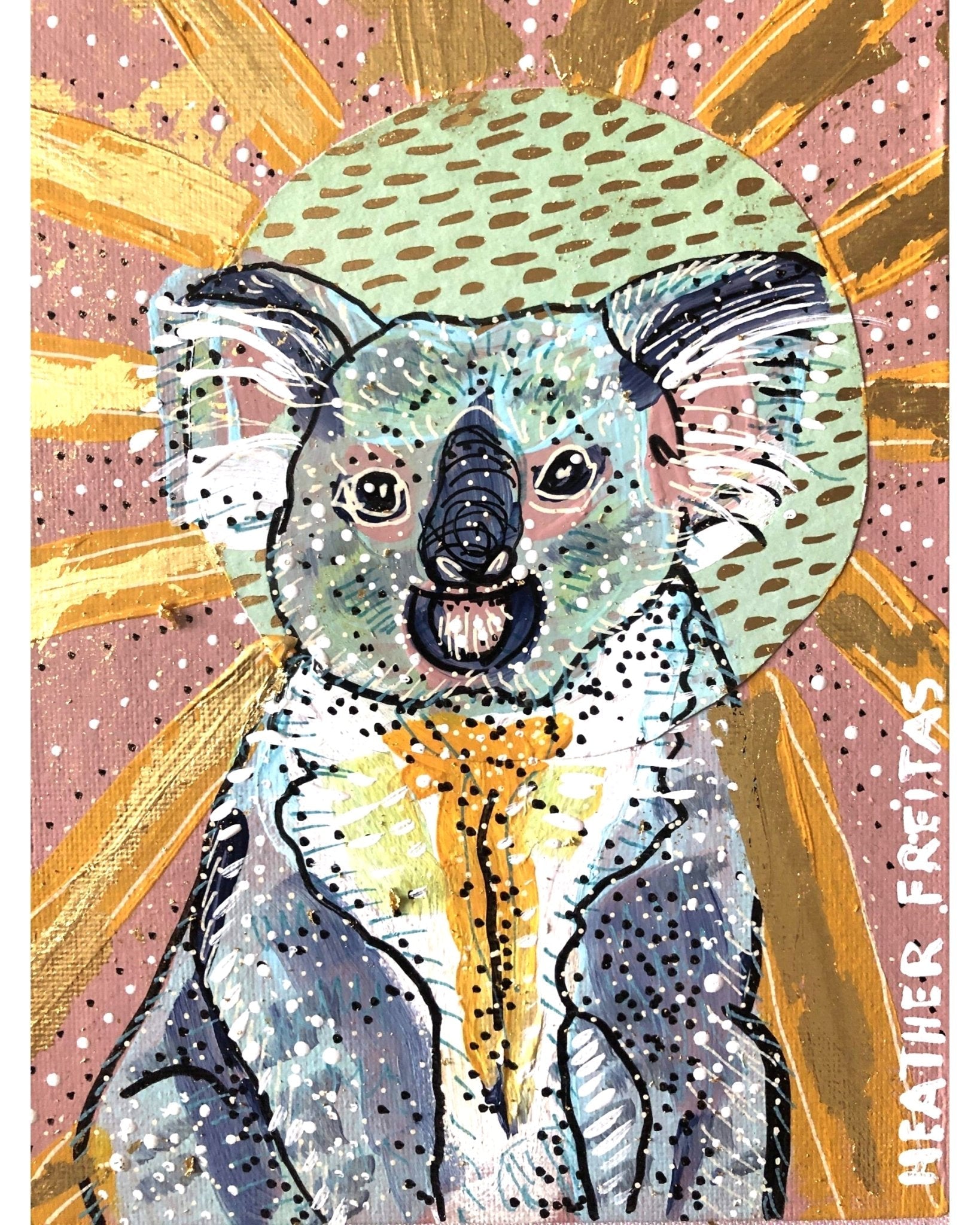 Carole - Australian Fire Fundraiser - Heather Freitas - fine art home deccor