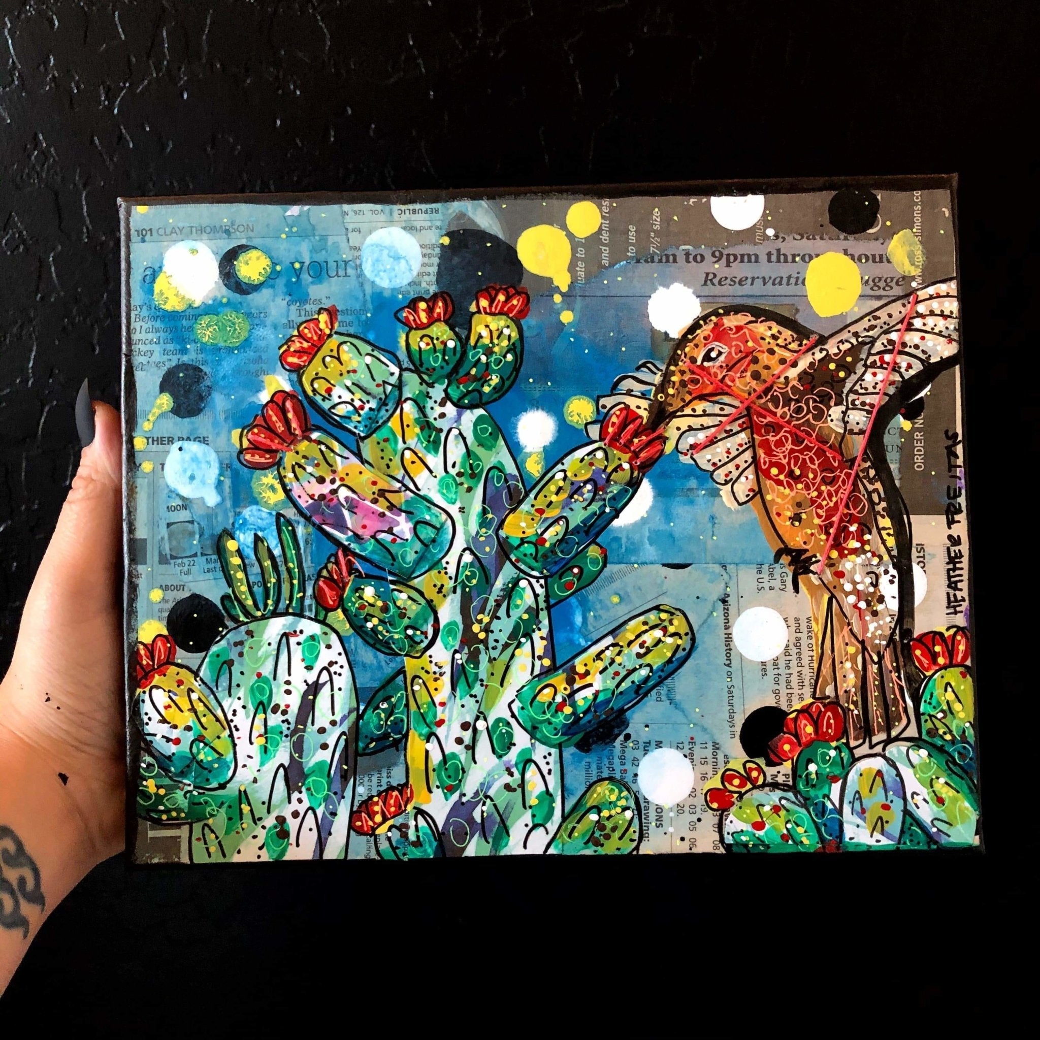 Cinnamon Firecracker - Heather Freitas - fine art home deccor