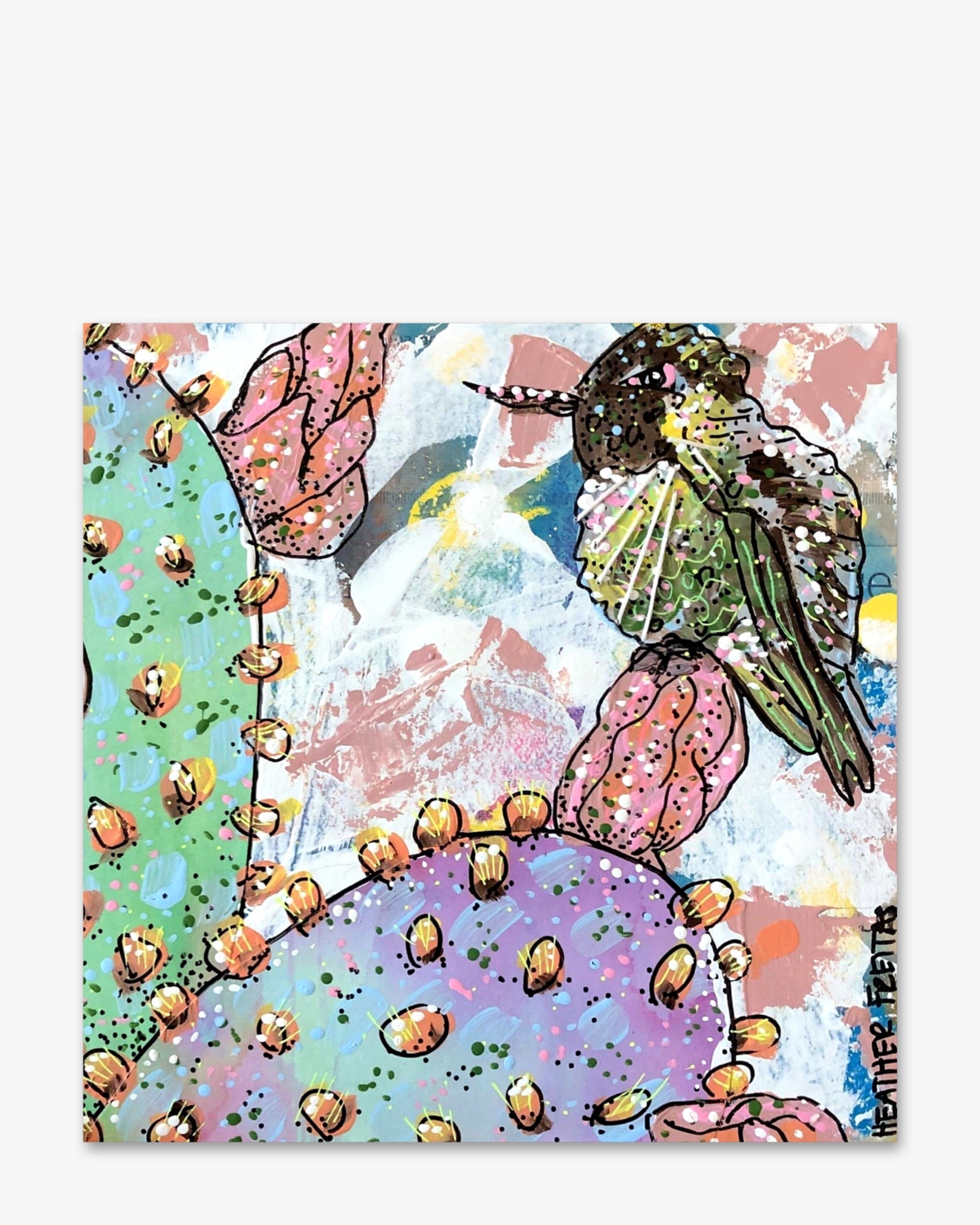 Cotton candy Skies and Dusty Vibes - Heather Freitas - fine art home deccor