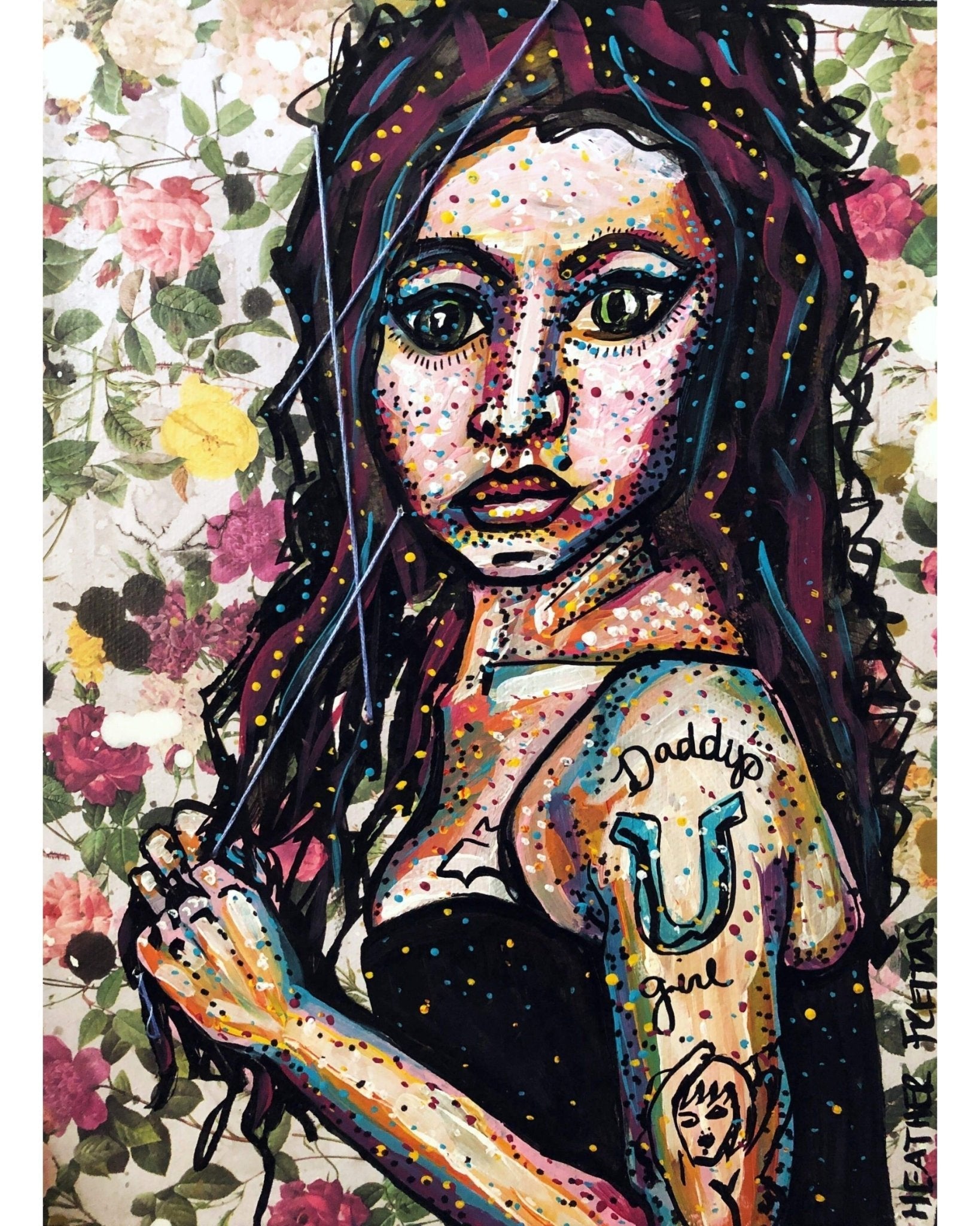 Daddy’s Girl - Heather Freitas - fine art home deccor