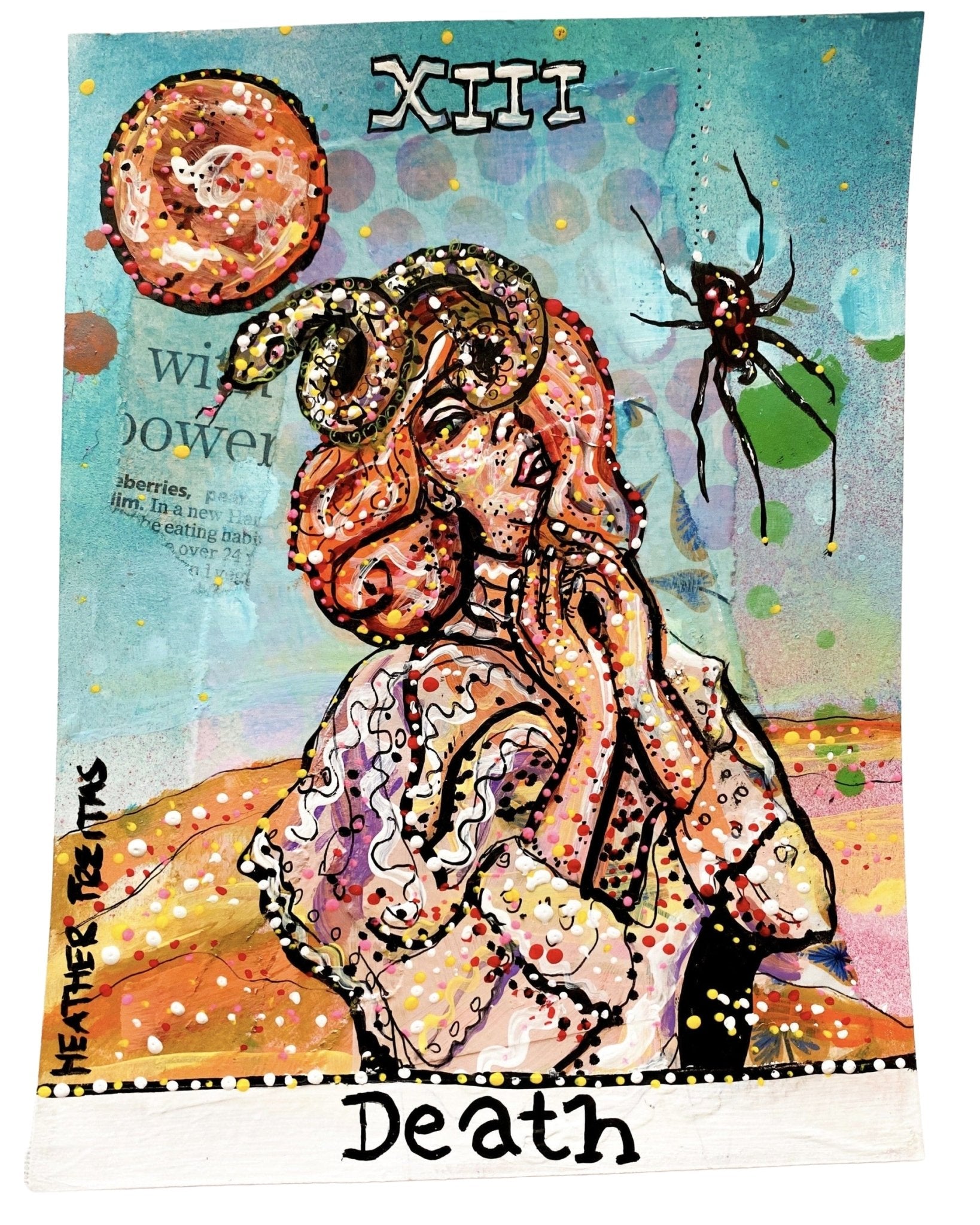 Death - Heather Freitas - fine art home deccor