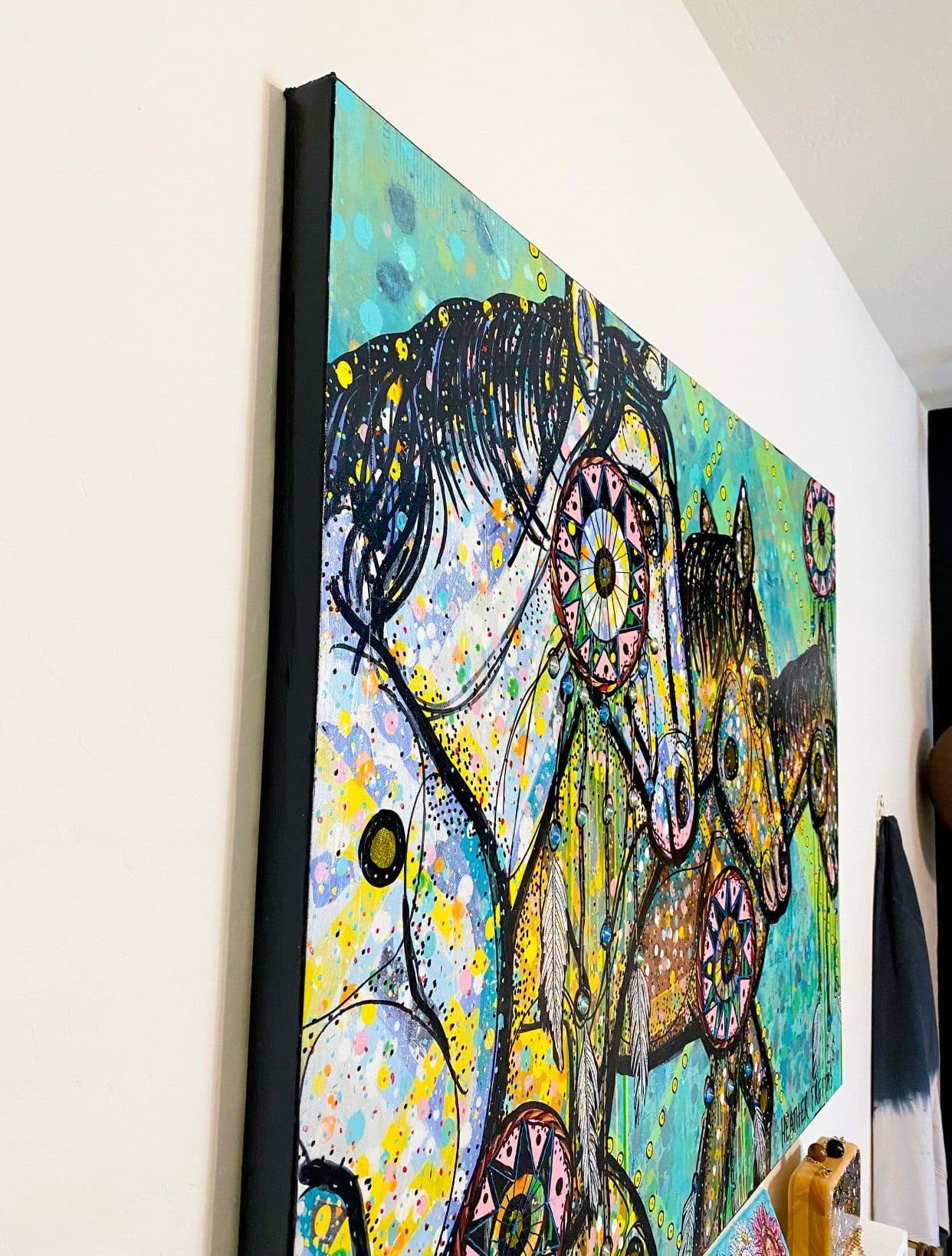 Dreaming Of Alchemy ( Original Painting ) - Heather Freitas - fine art home deccor