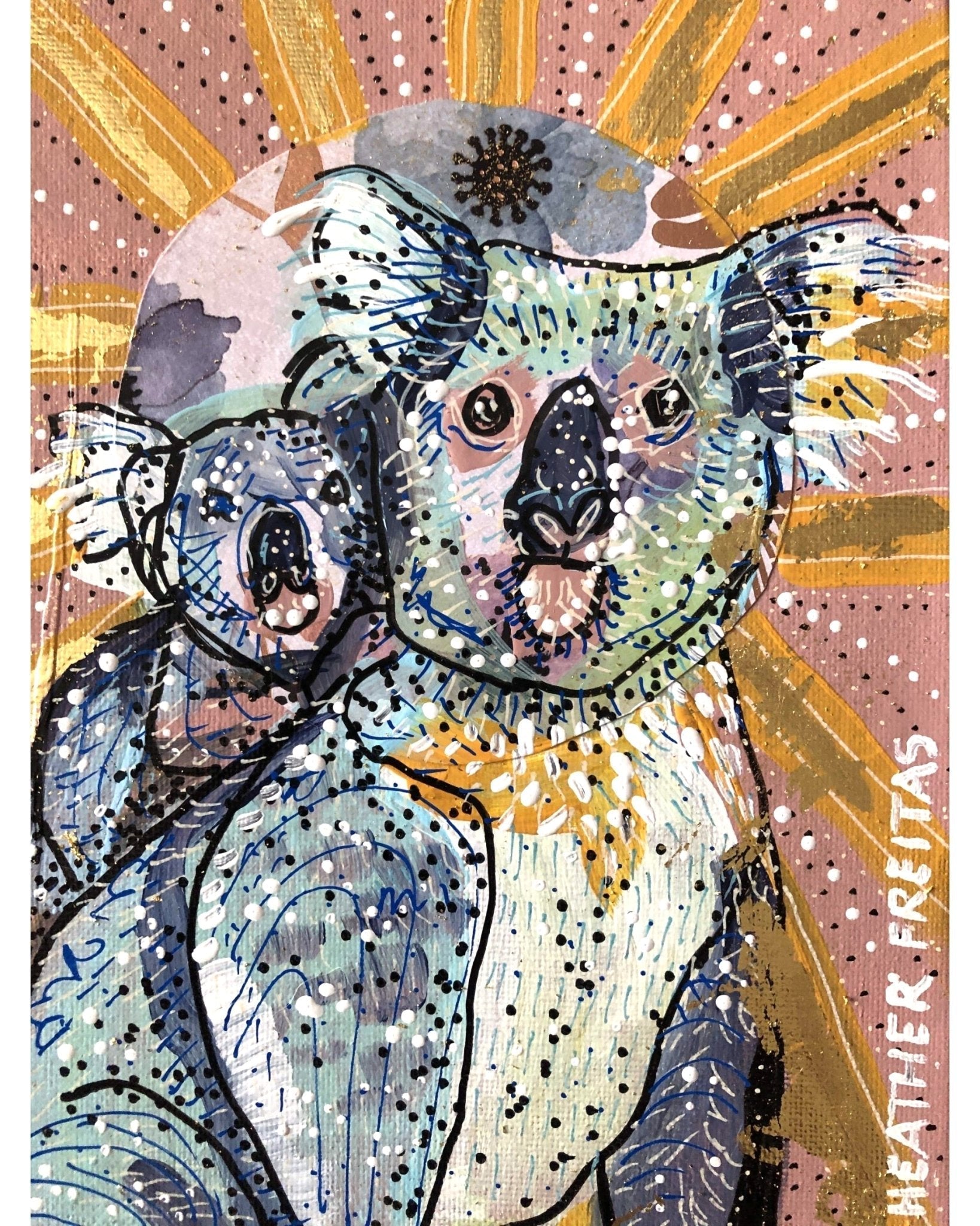 Elizabeth - Australian Wildfire Fundraiser - Heather Freitas - fine art home deccor