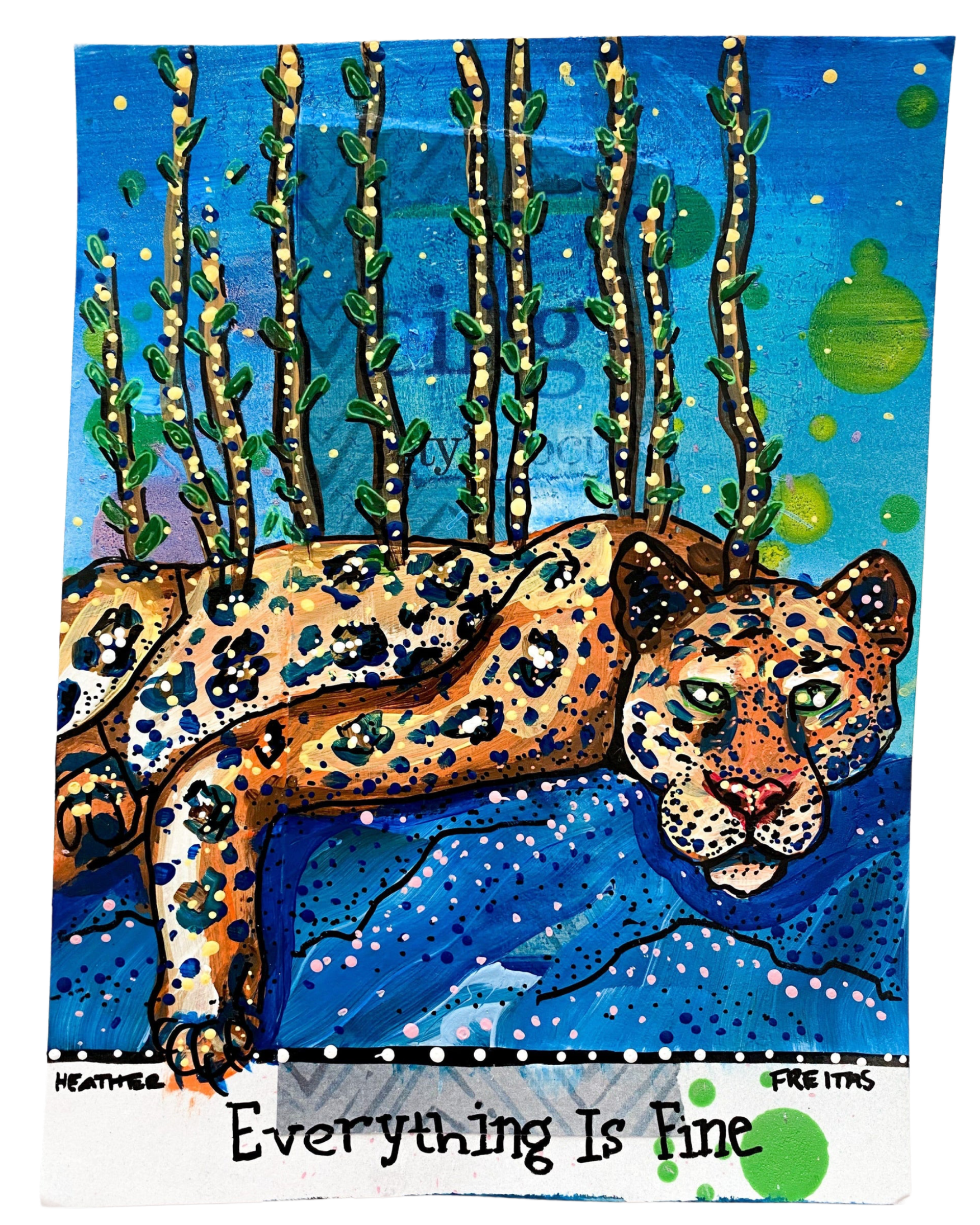 Everything Is Fine - Heather Freitas - fine art home deccor