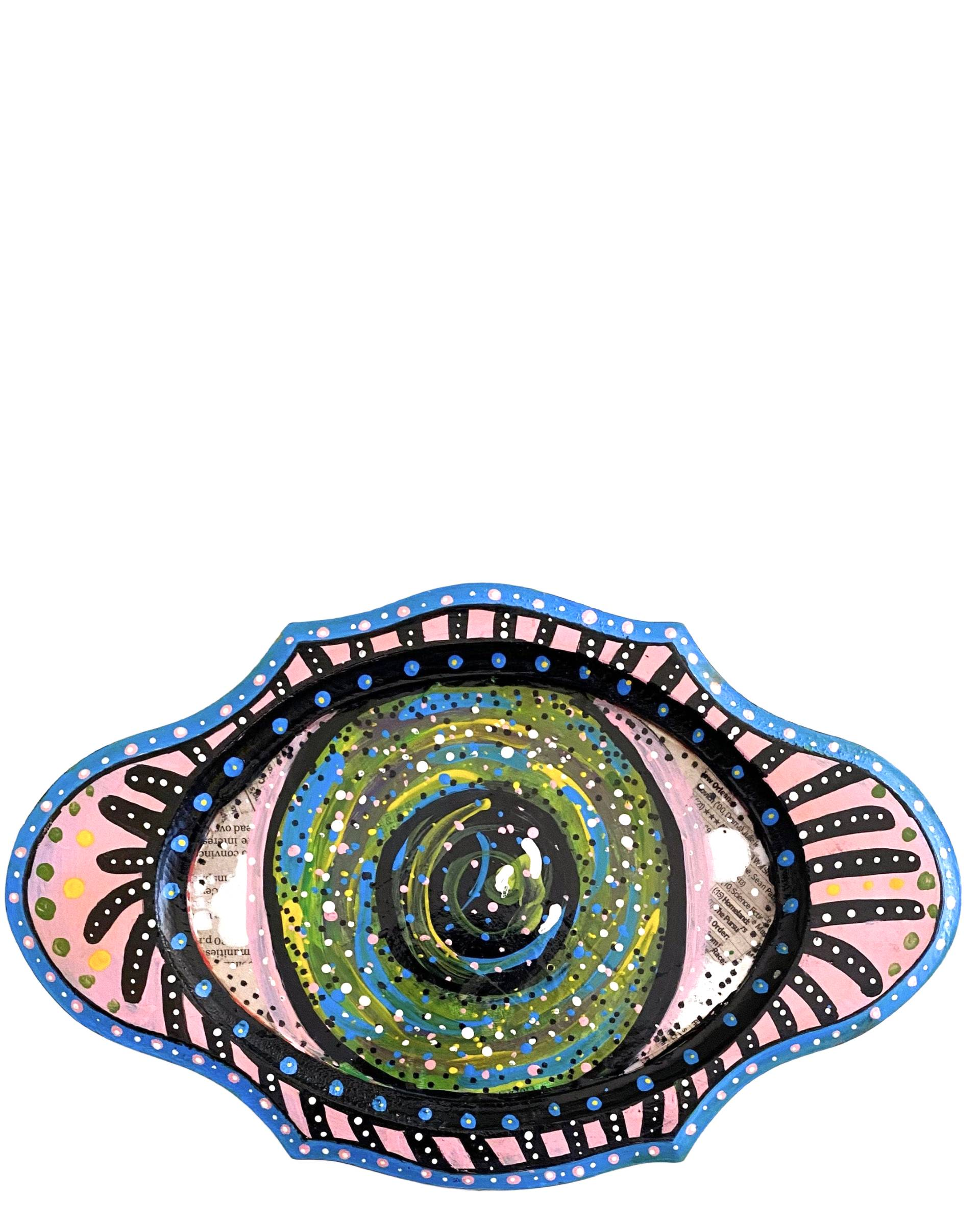 Evil Eye- Emerald Edition - Heather Freitas - fine art home deccor