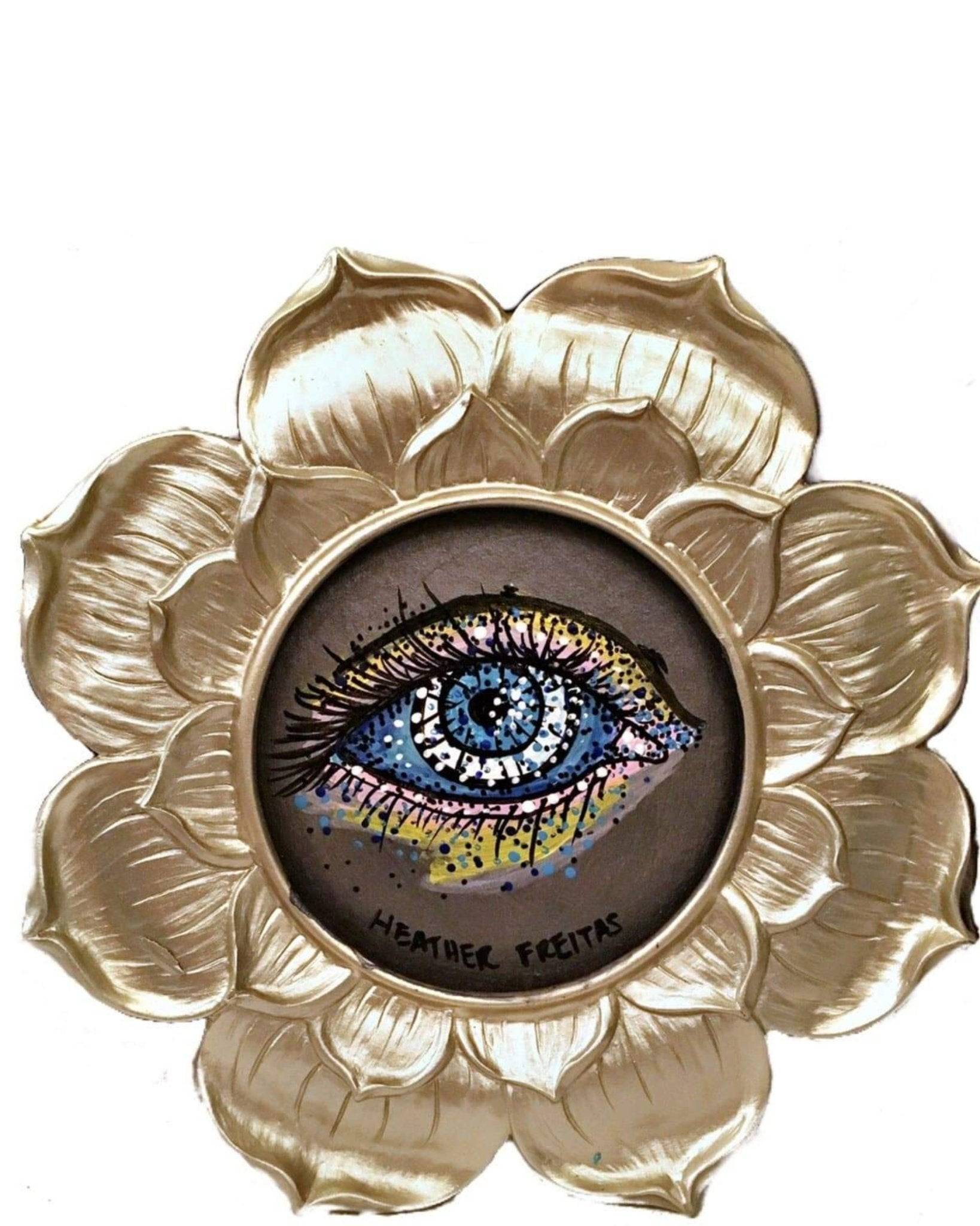 Evil Eye - Heather Freitas - fine art home deccor