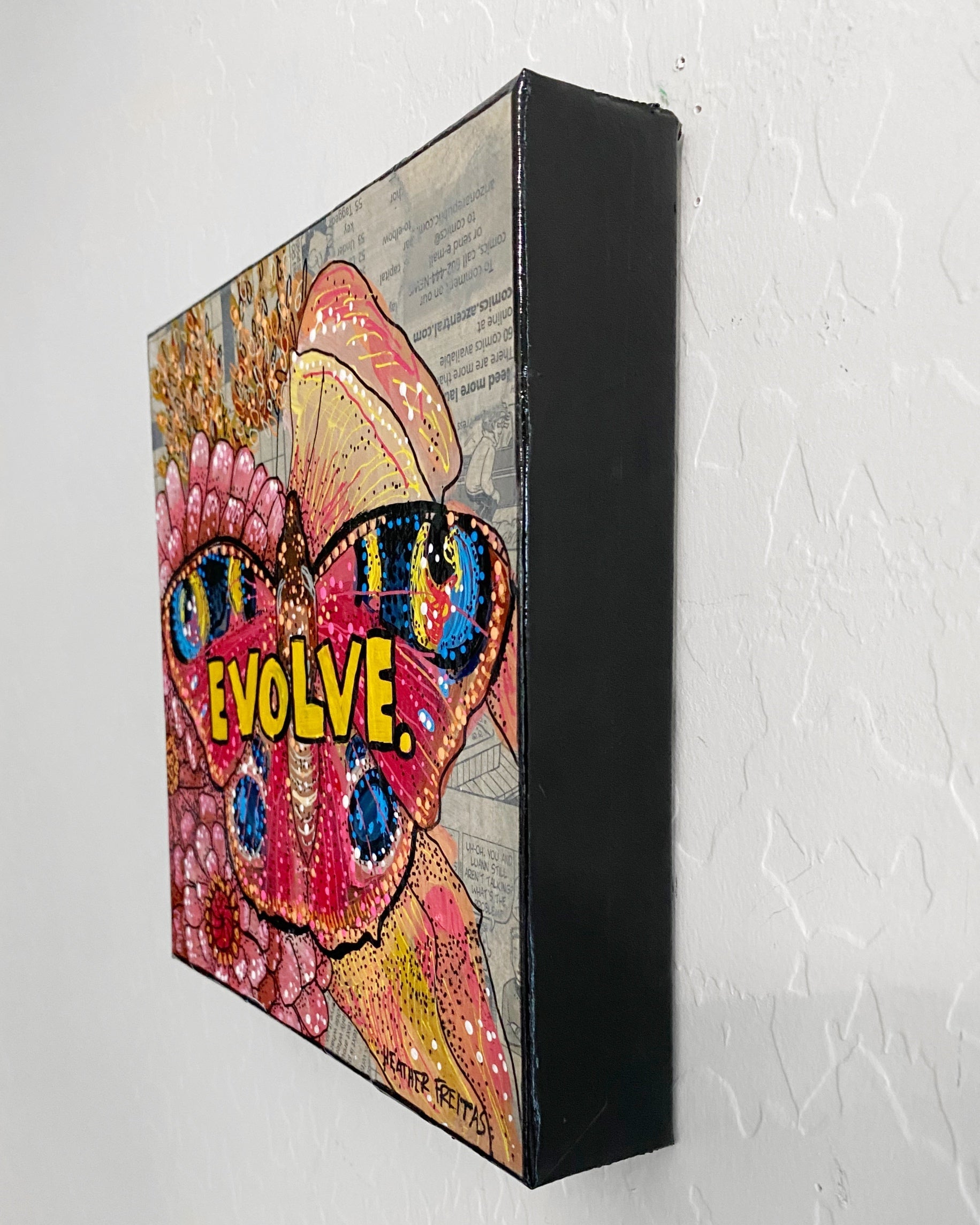 Evolve ( Original Painting ) - Heather Freitas - fine art home deccor