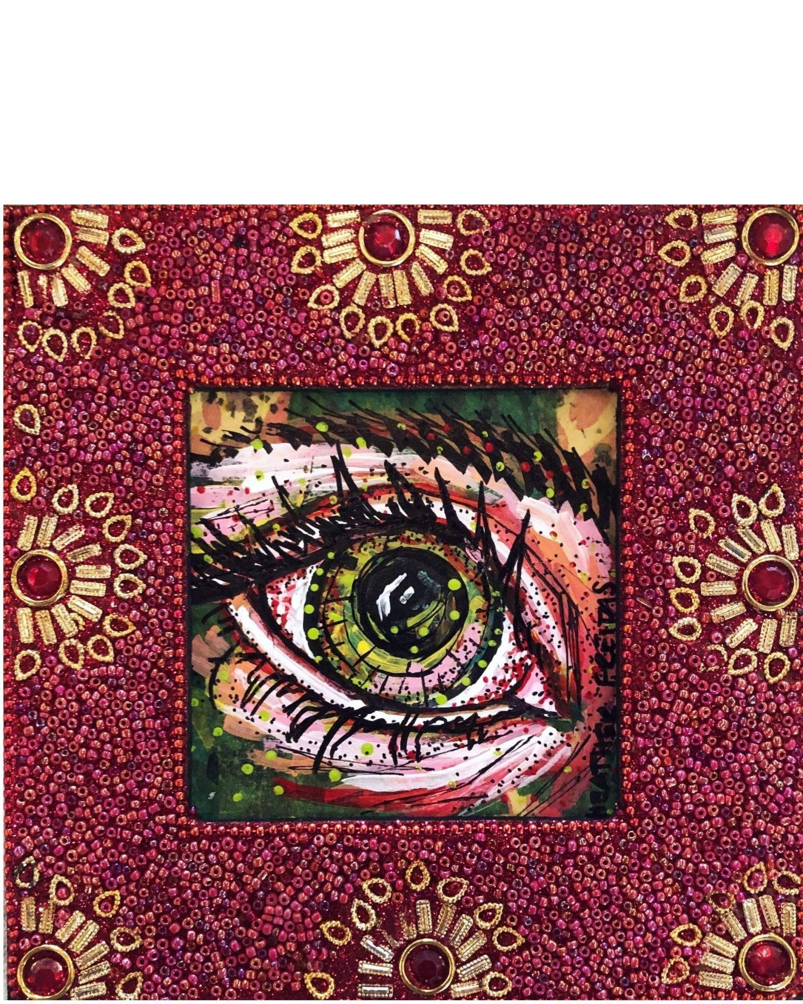 Eye Study - Heather Freitas - fine art home deccor