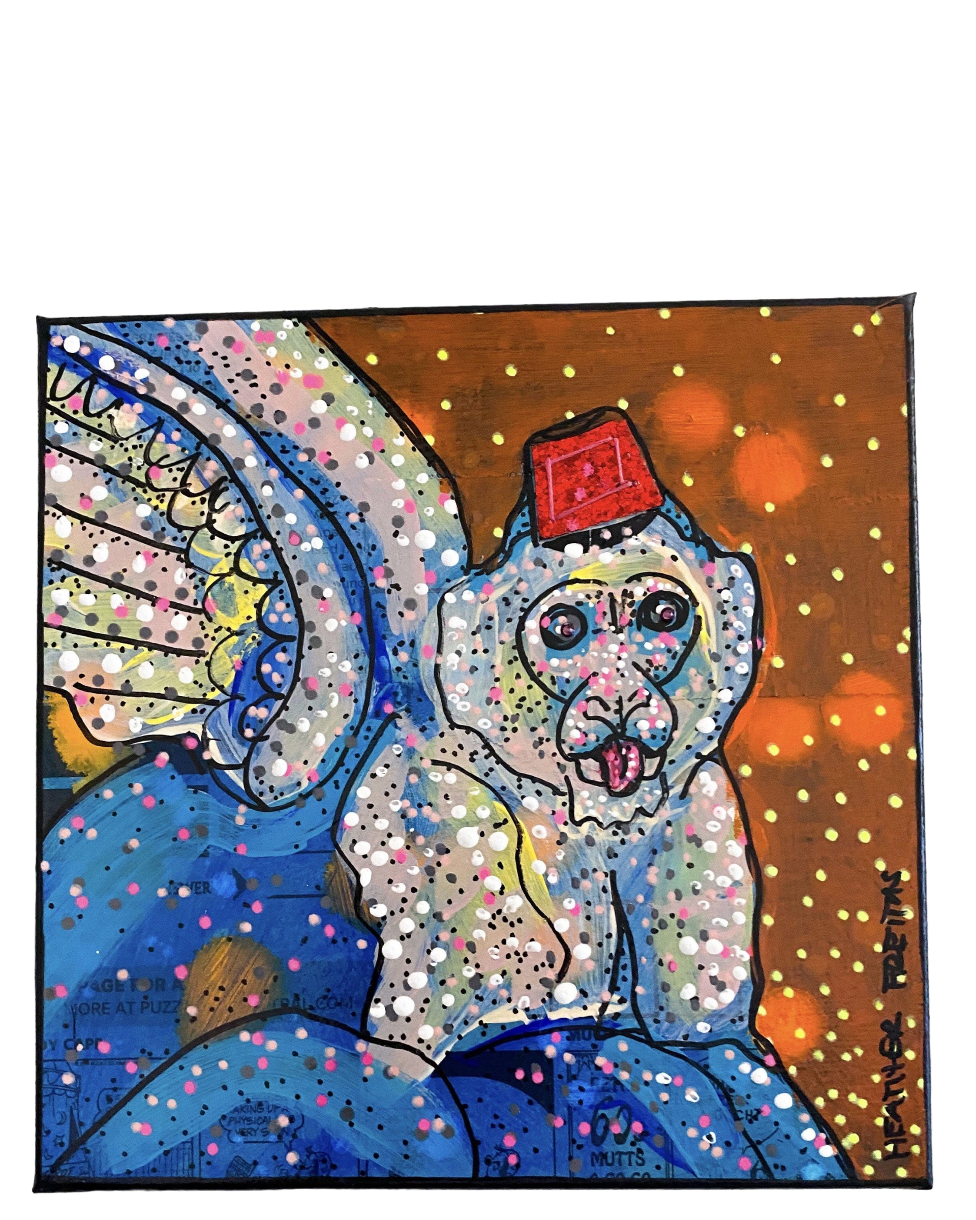 Flying Monkey- Sassy Edition - Heather Freitas - fine art home deccor