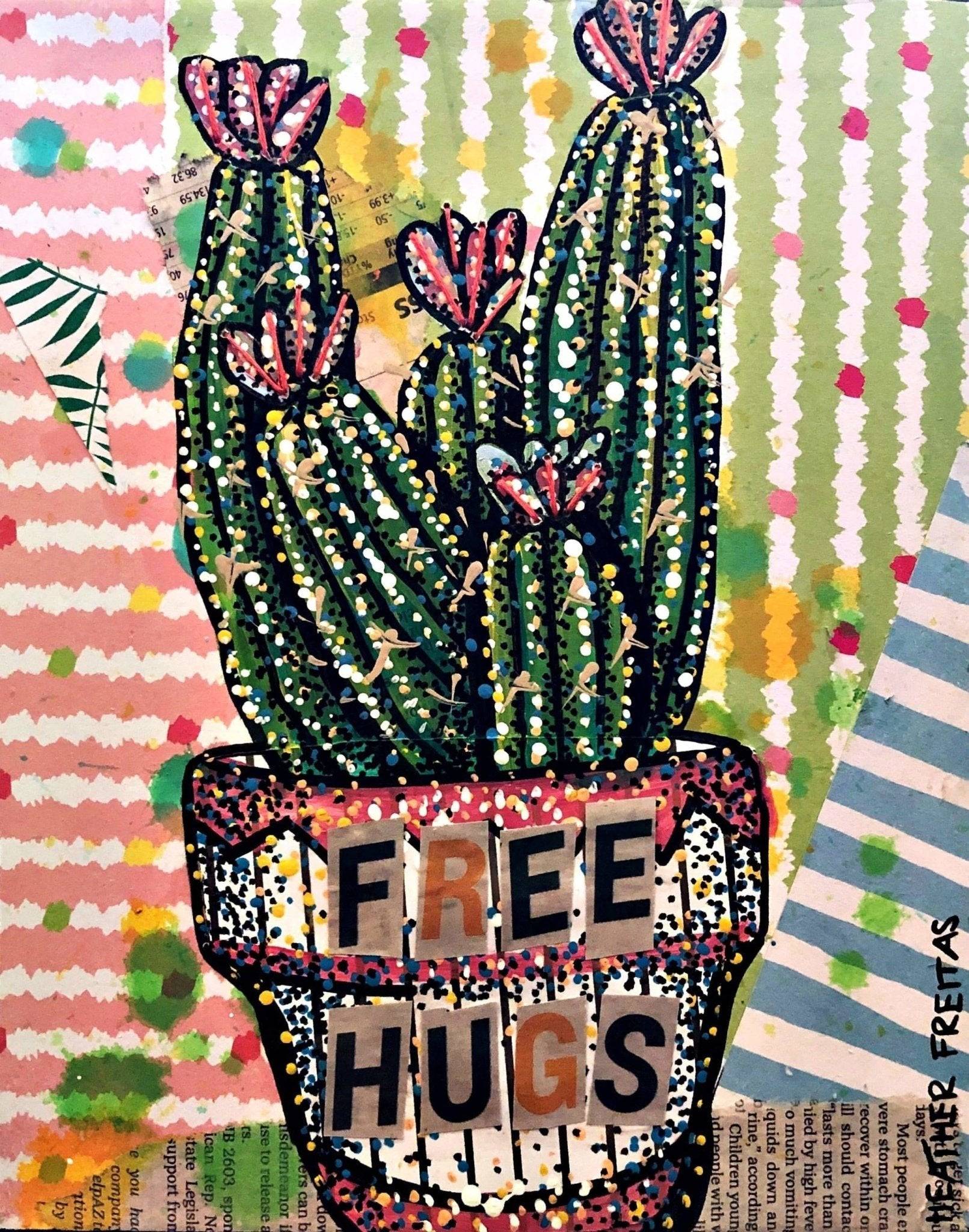 Free Hugs - Heather Freitas - fine art home deccor