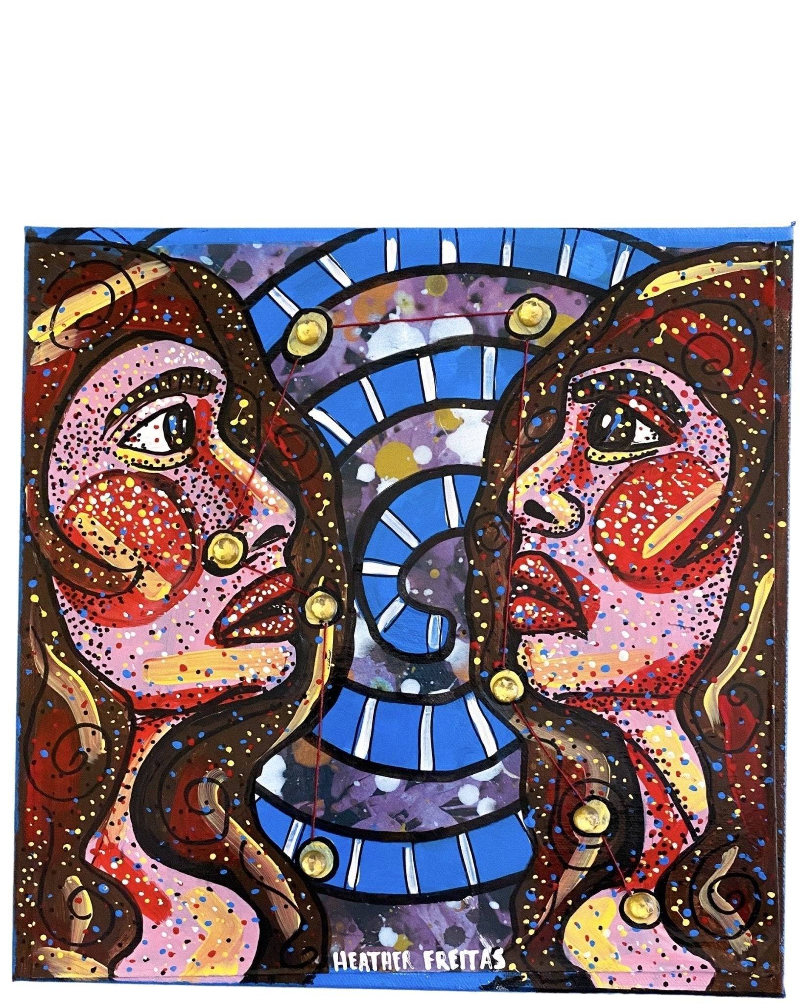 Gemini - Heather Freitas - fine art home deccor