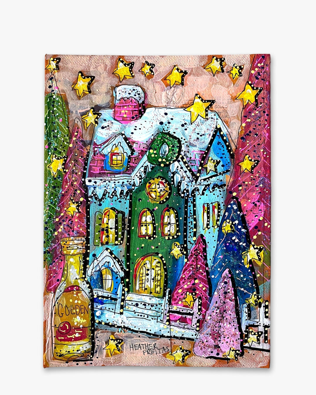 Golden Glitter Winter
